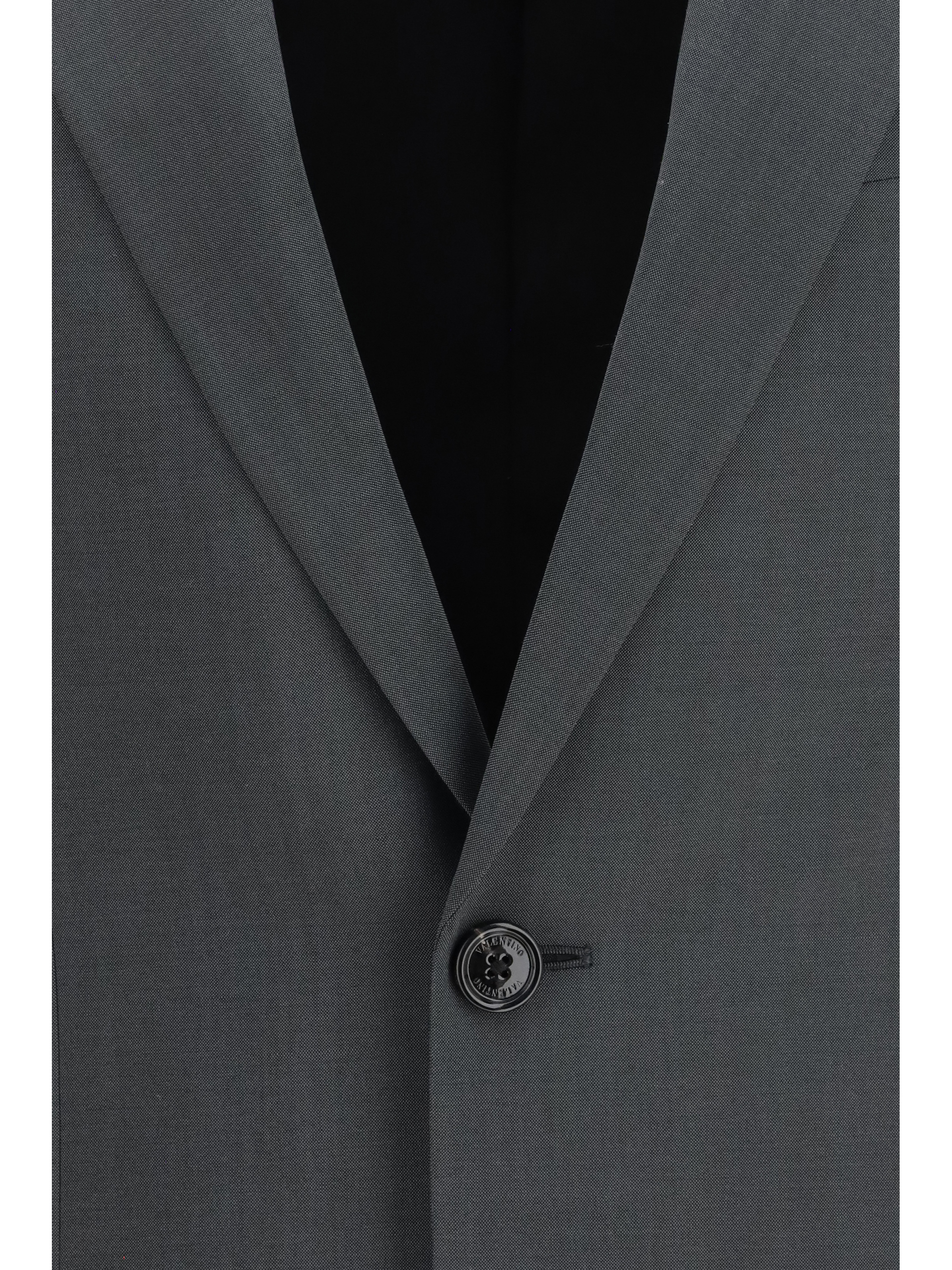 Single-breasted wool and mohair Jacket