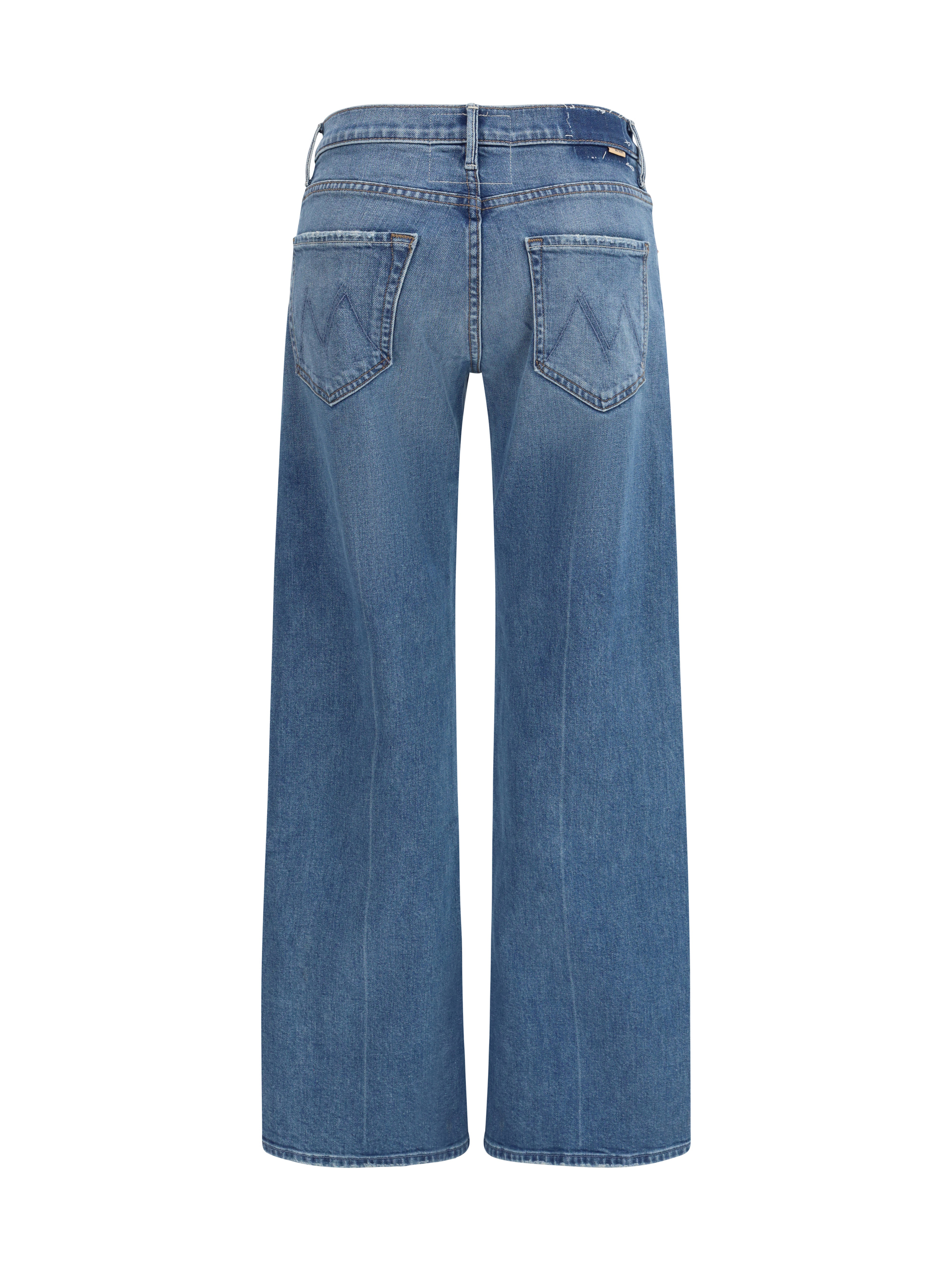 Mid Rise Lasso Sneak Jeans