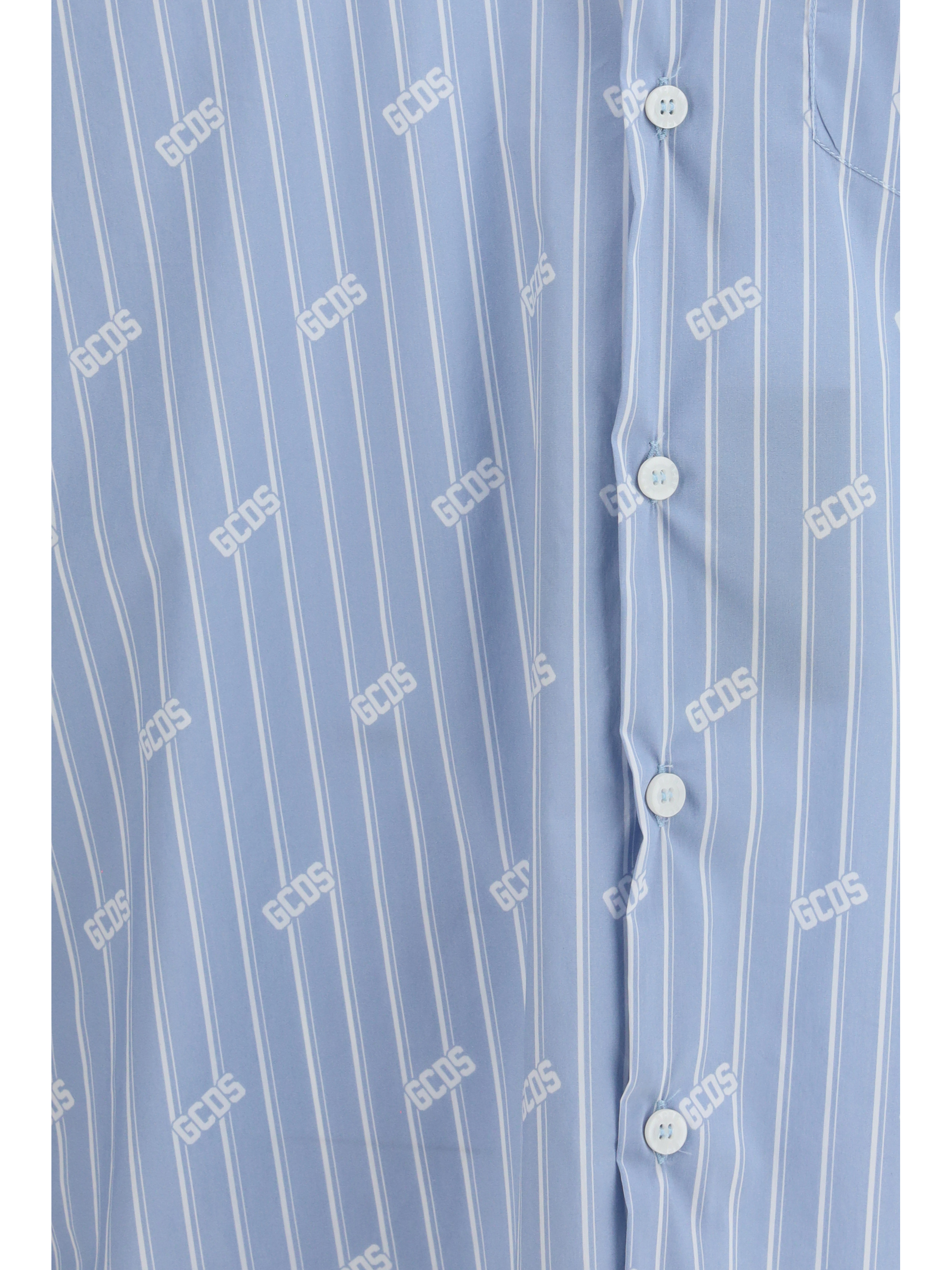 Pinstripe Logo Shirt