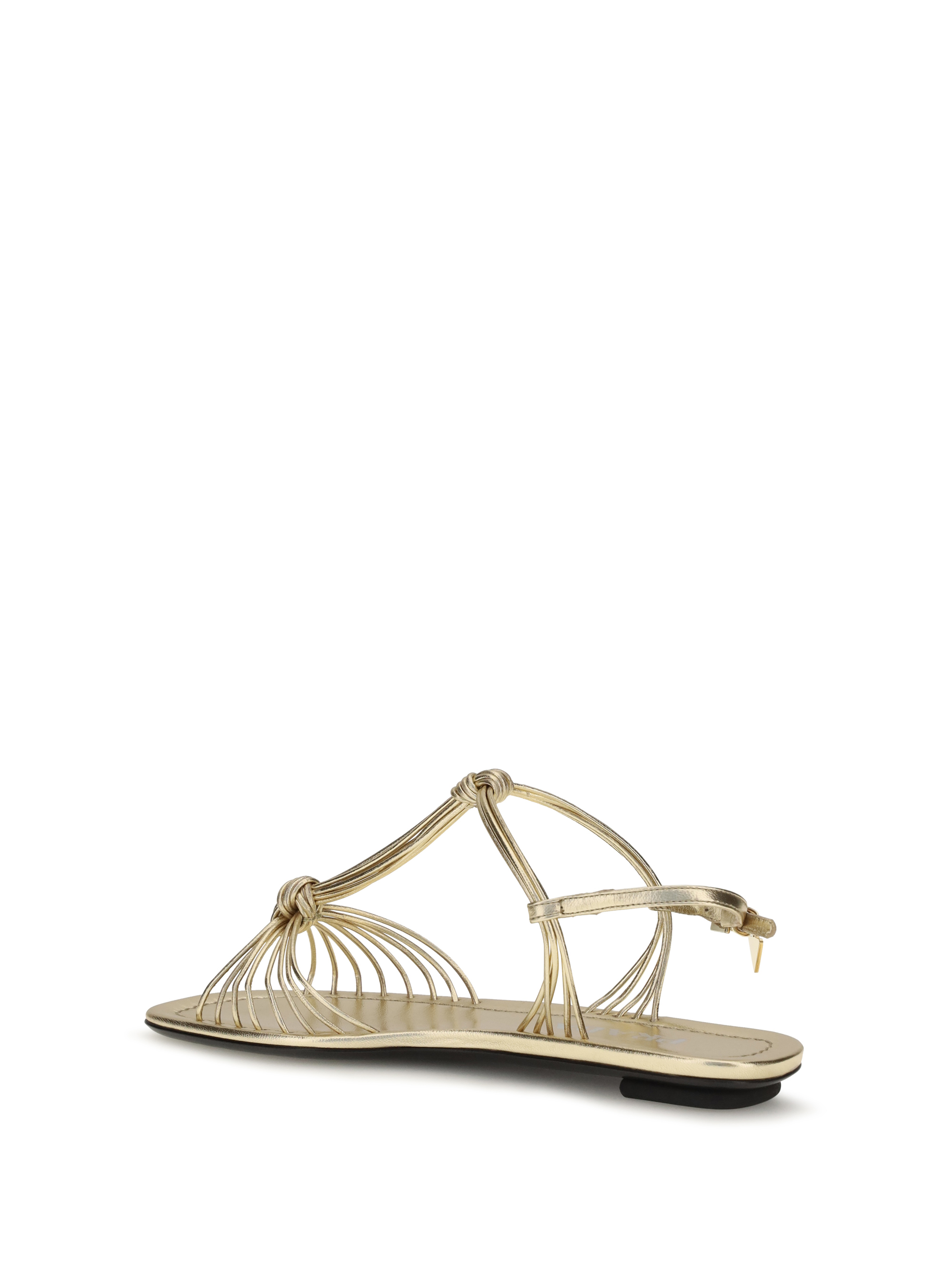 Mordoré nappa Sandals