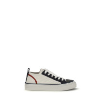 Cotton knit and suede Sneakers with Precious Toe