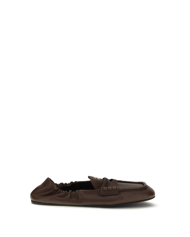 Ruches Loafers in nappa leather