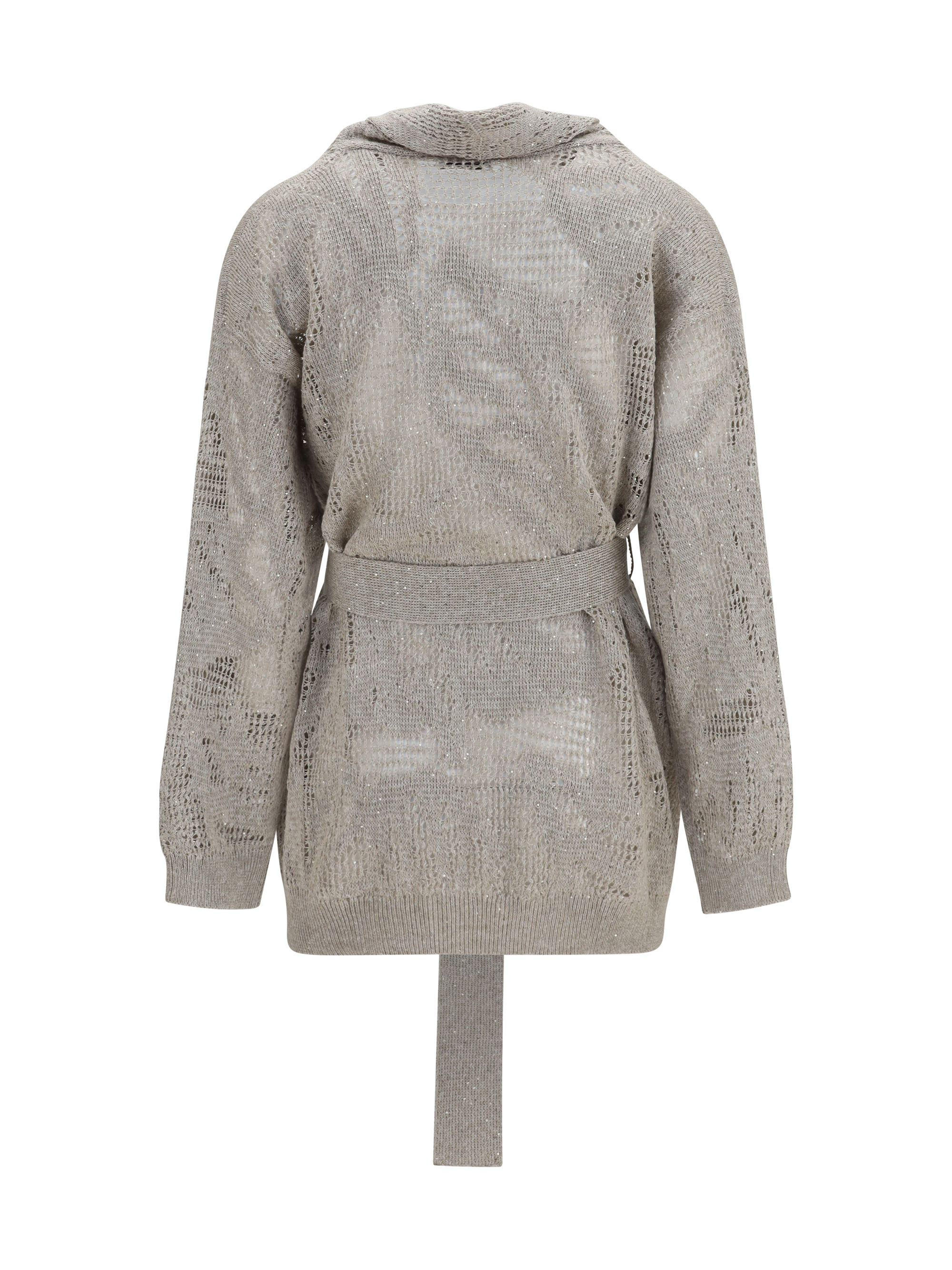 Cotton and linen Cardigan