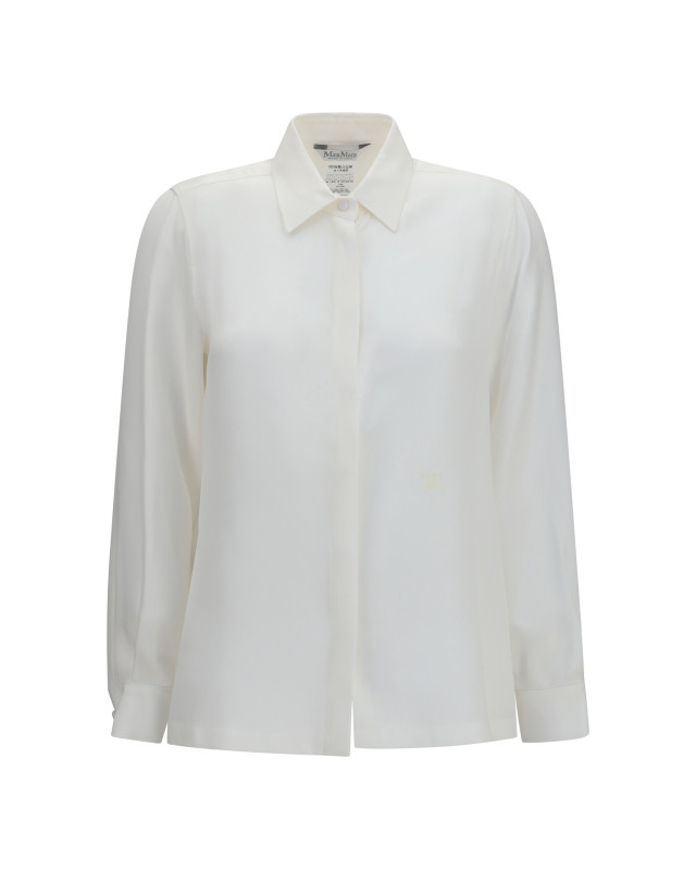 Geranio crepe de chine Shirt