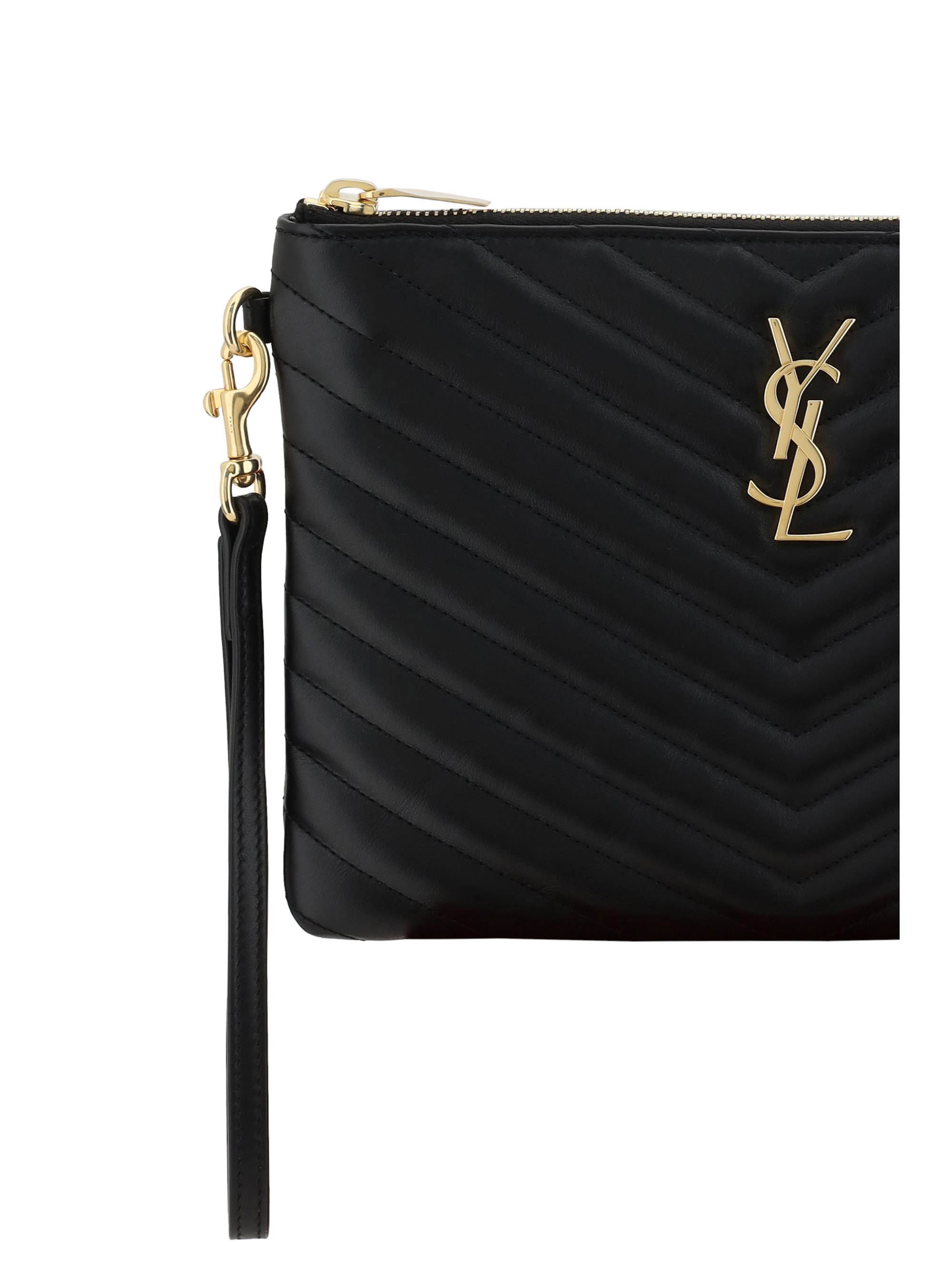 Matelassé Clutch Bag