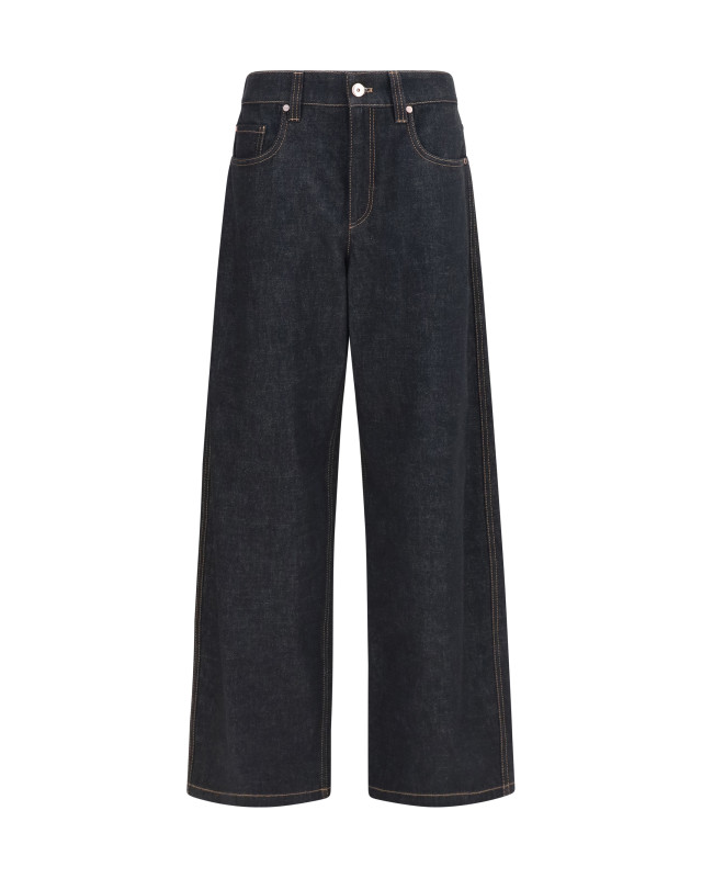 Straight-leg denim Jeans