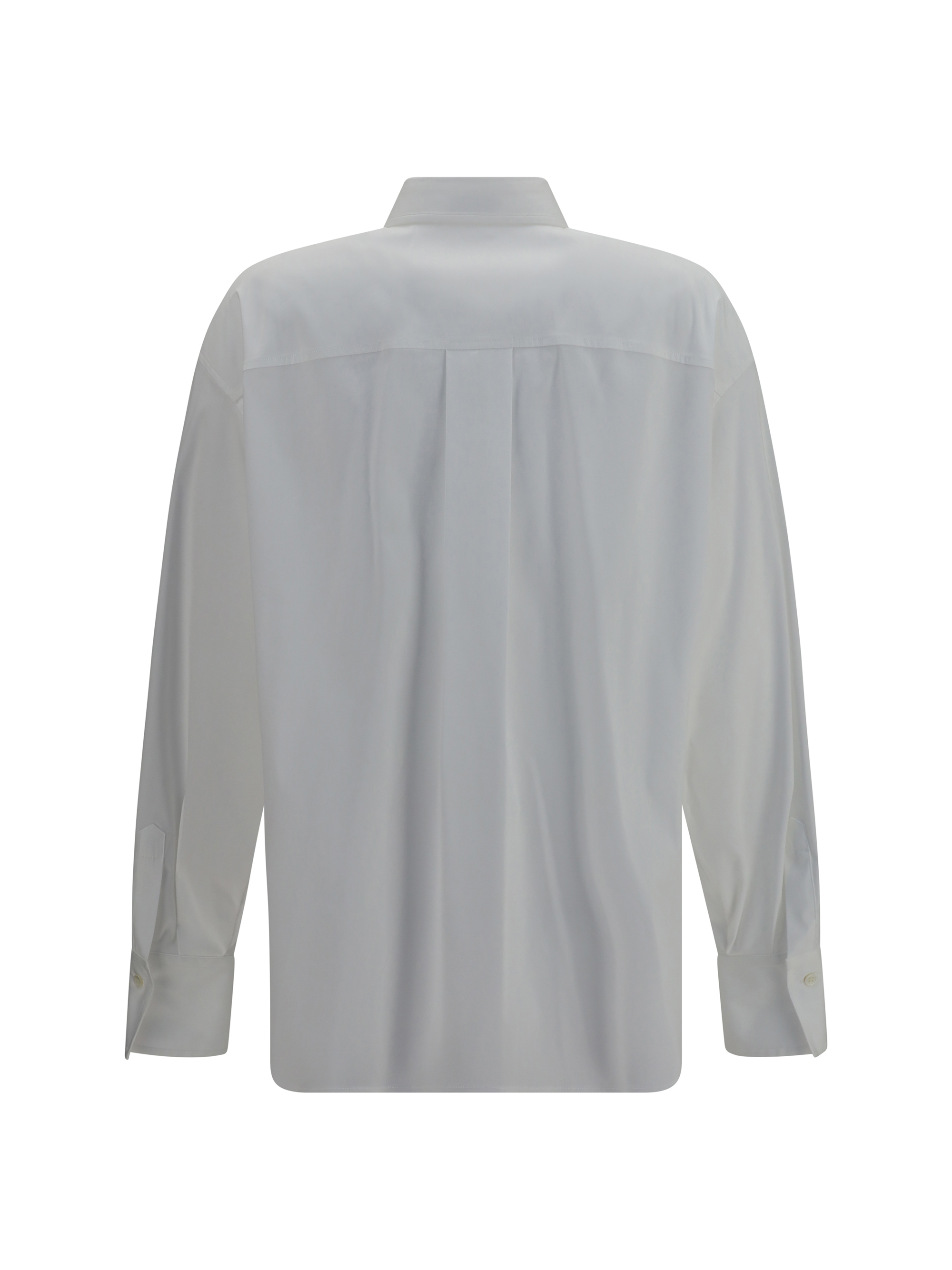 Shirt with monili embellishment