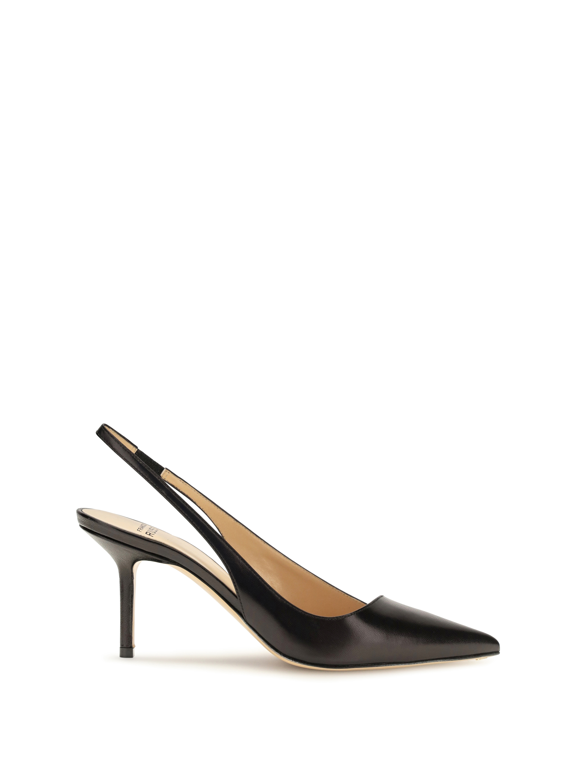 Asymmetric Slingback Décolleté