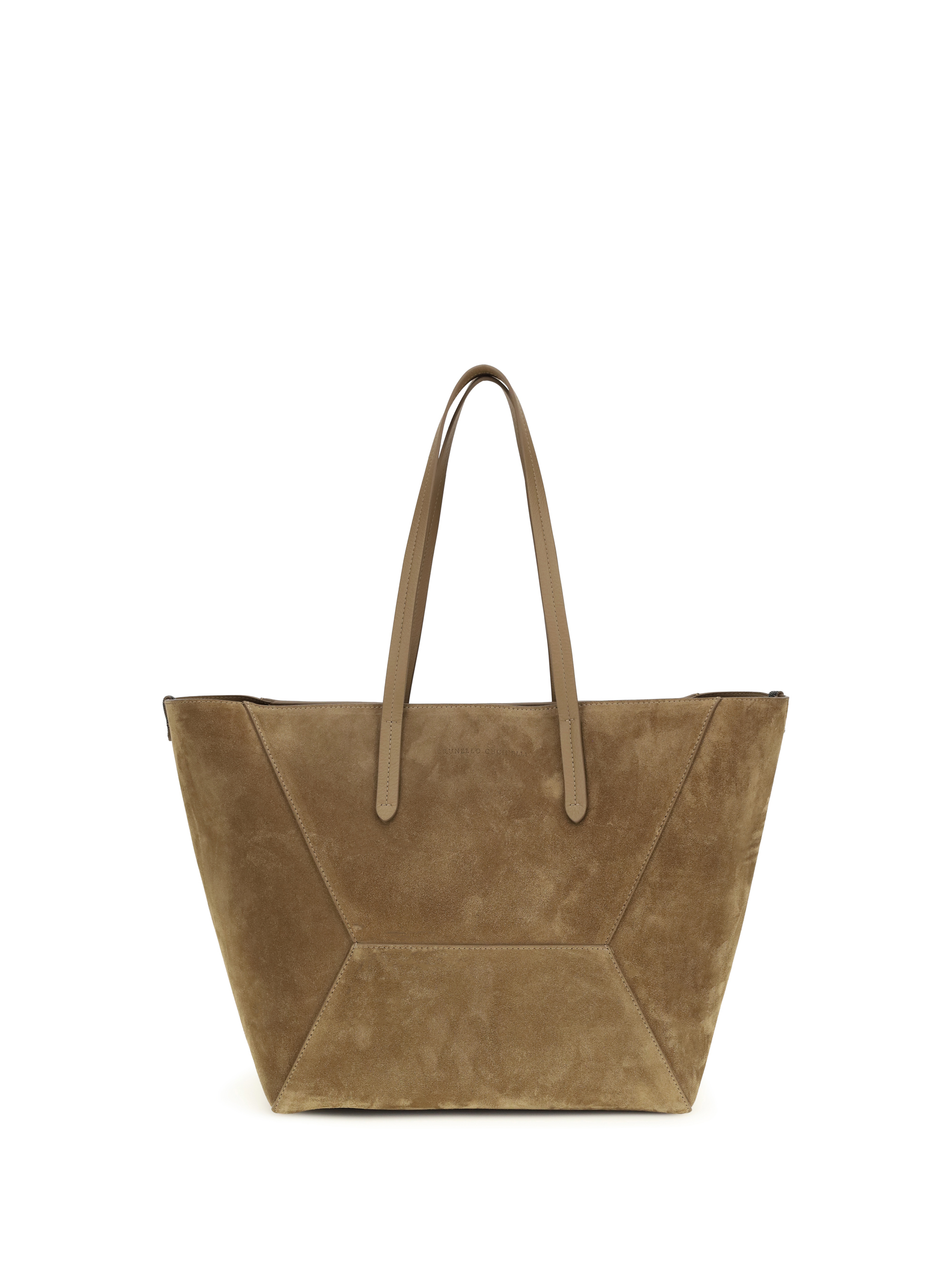Suede BC Tote Bag