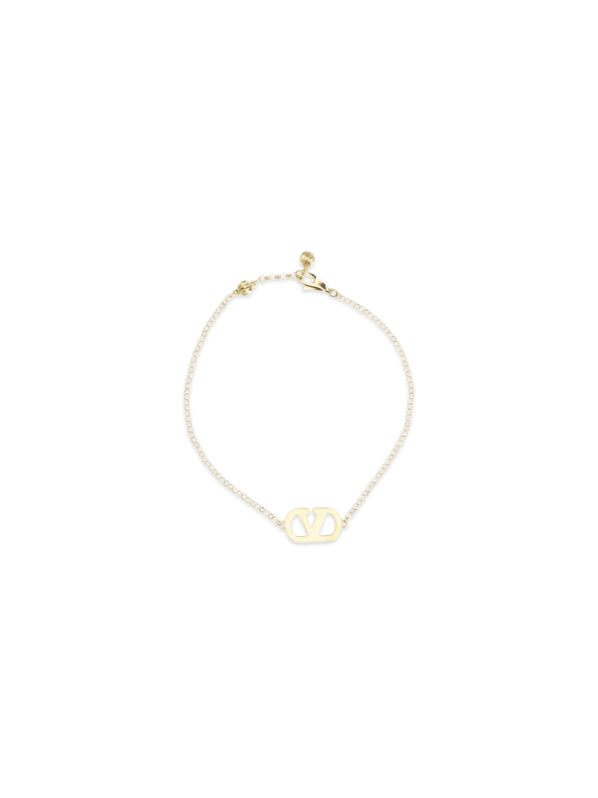 VLogo Signature Bracelet in metal and Swarovski® crystals