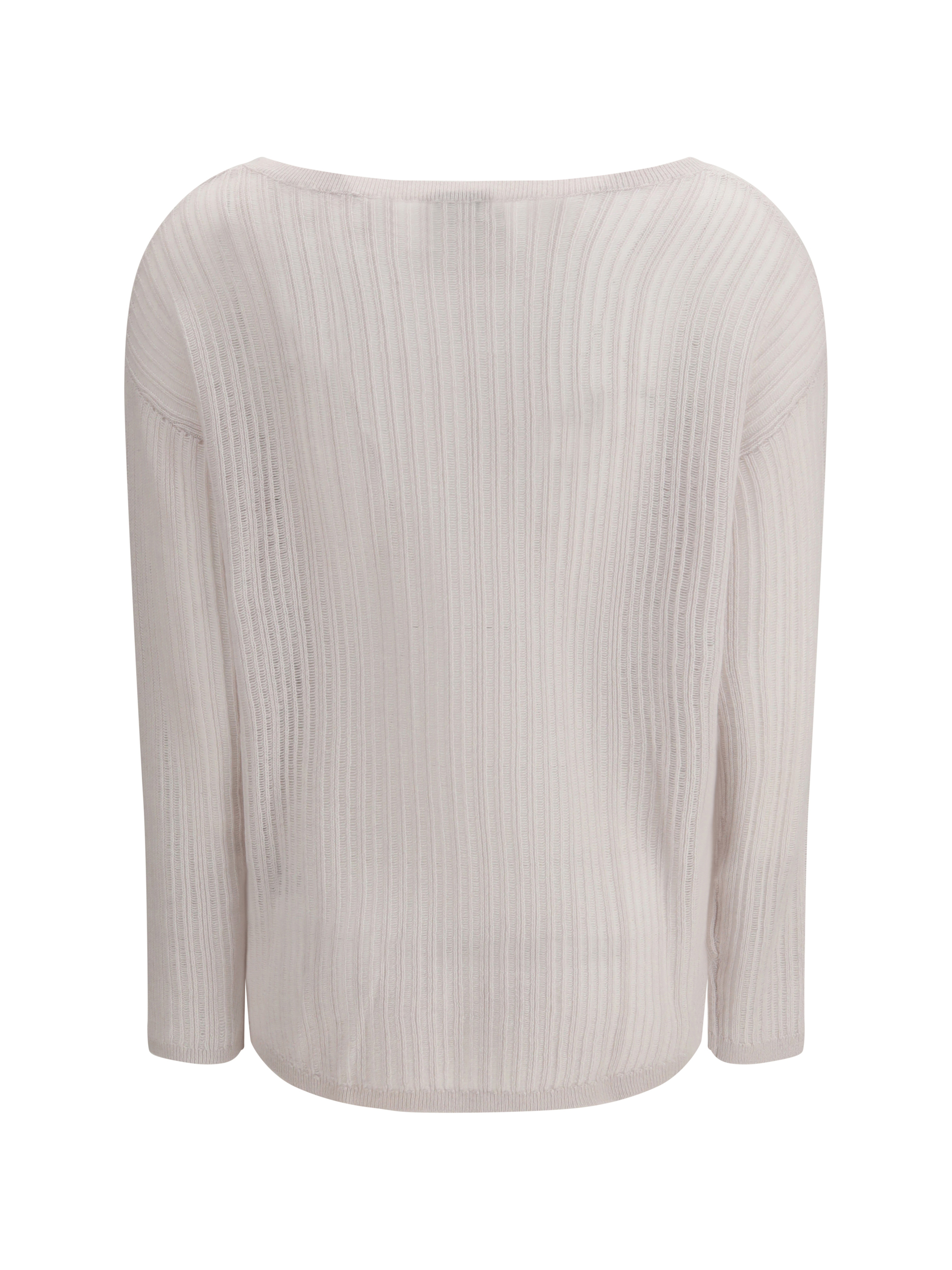 Rib-knit crew-neck Sweater