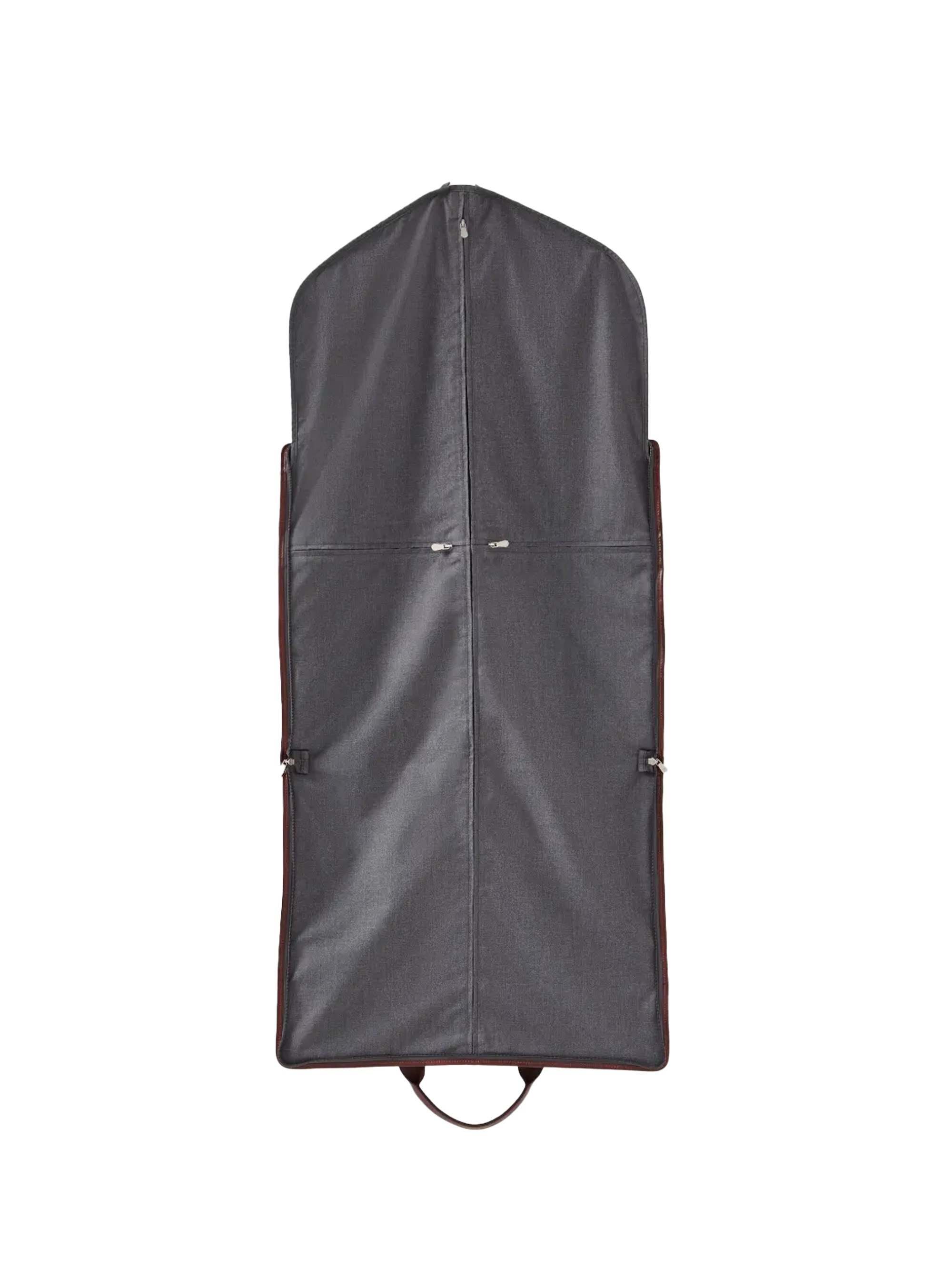 Garment Bag in techno fabric and leather