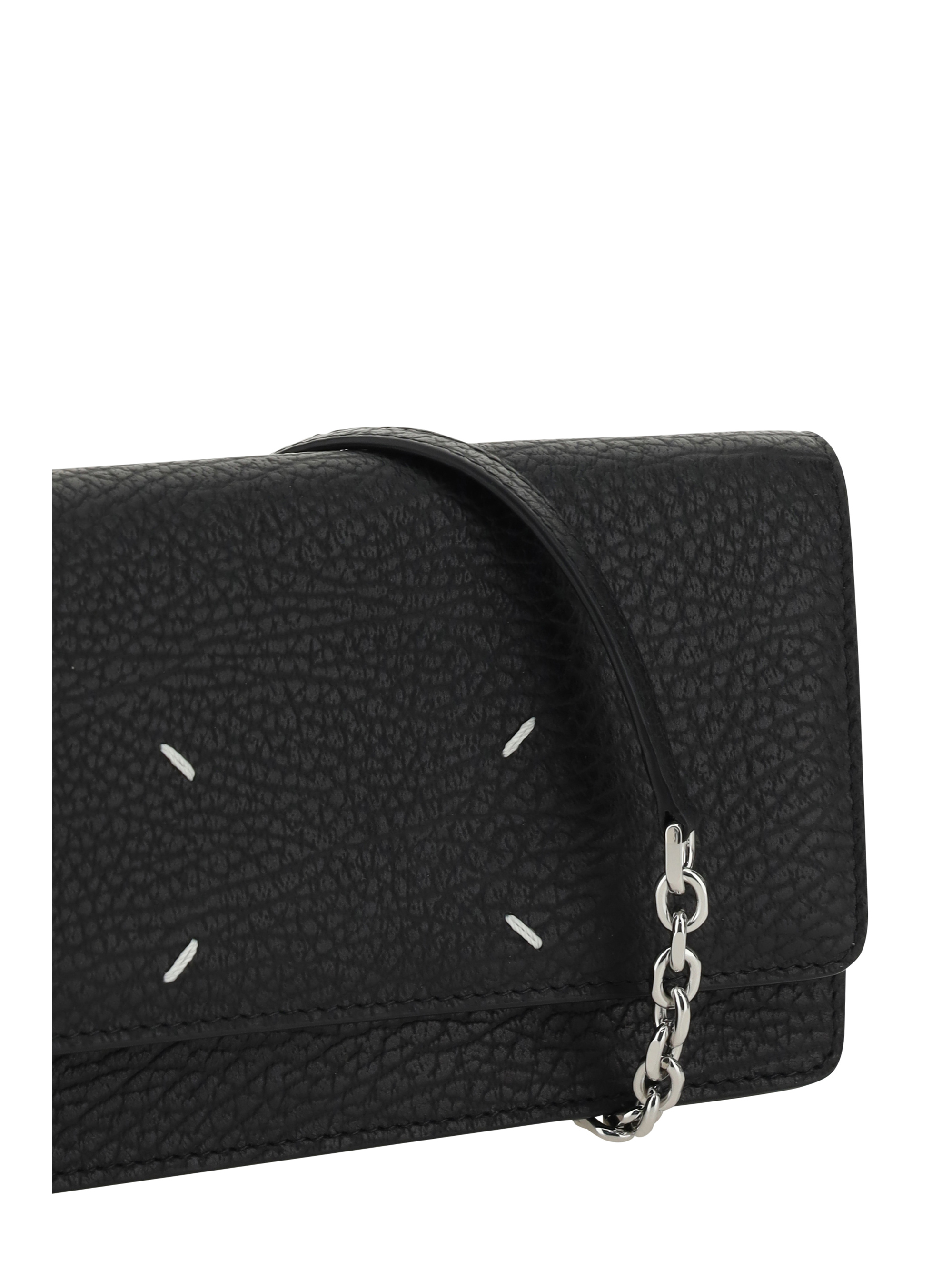 Grained leather Wallet