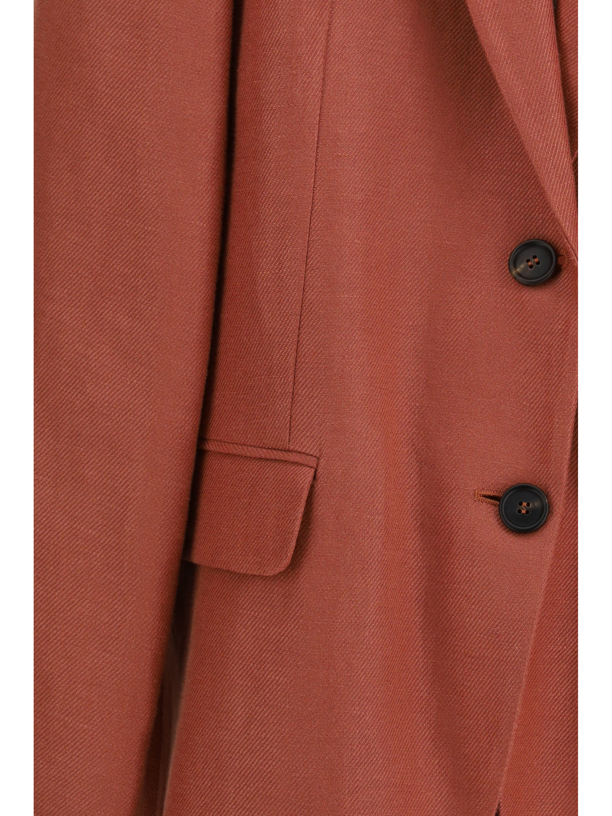 Single-breasted linen Blazer