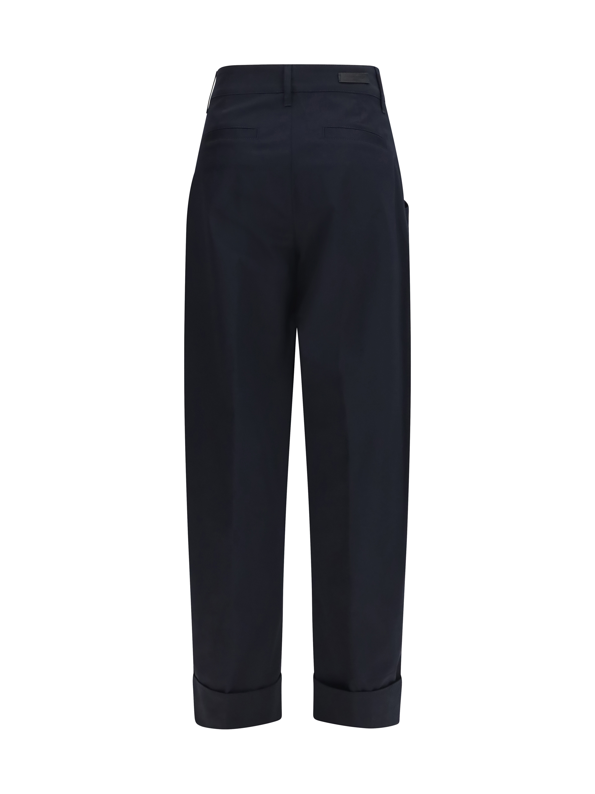 Lindsay Barrel Wide Pants gabardine