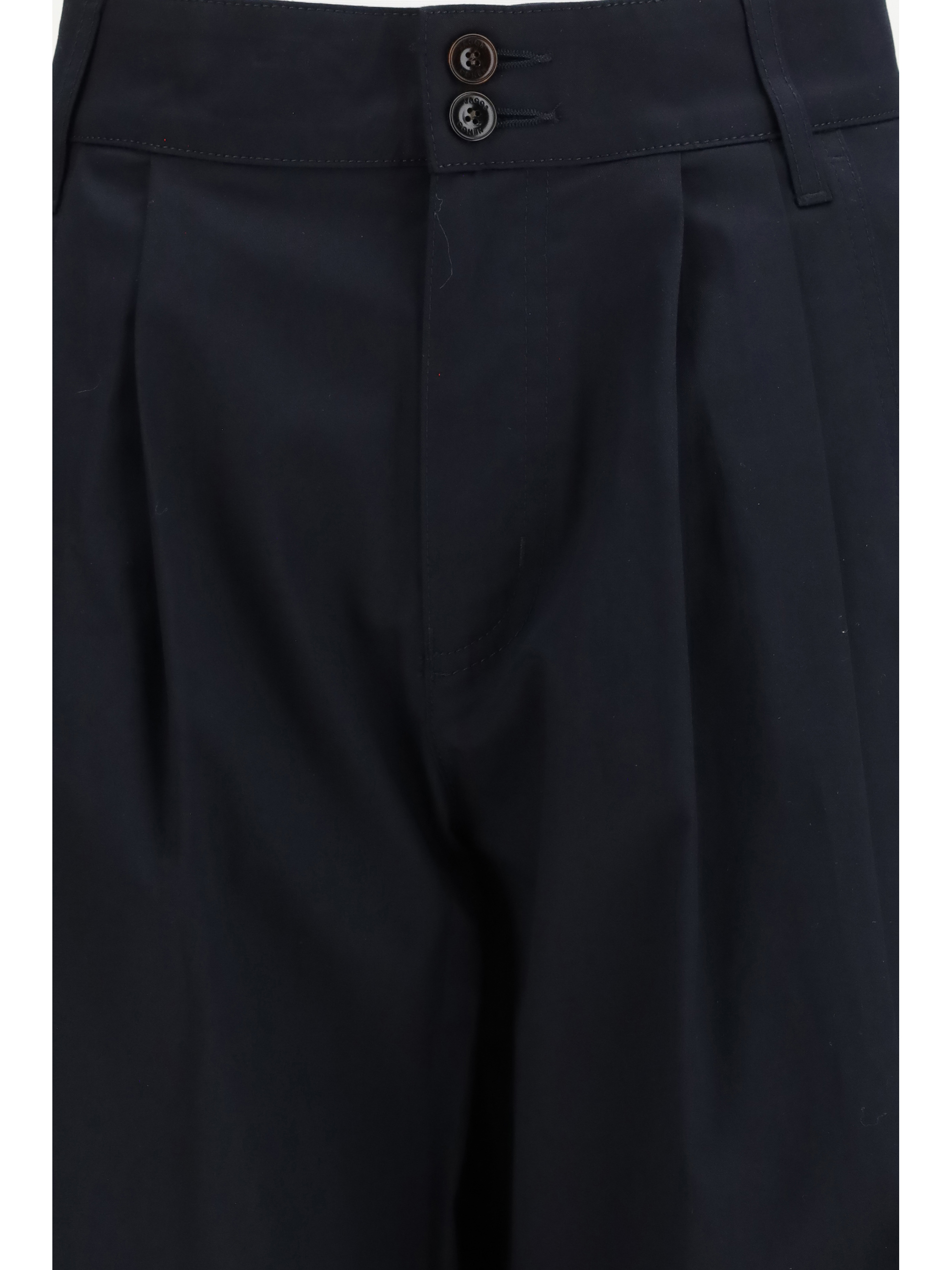 Lindsay Barrel Wide Pants gabardine