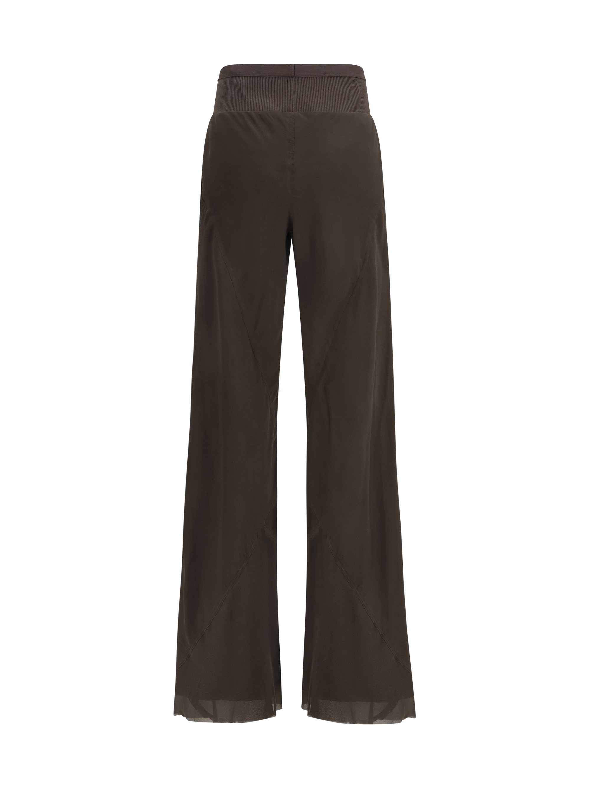 Bias Pants with a bias-cut