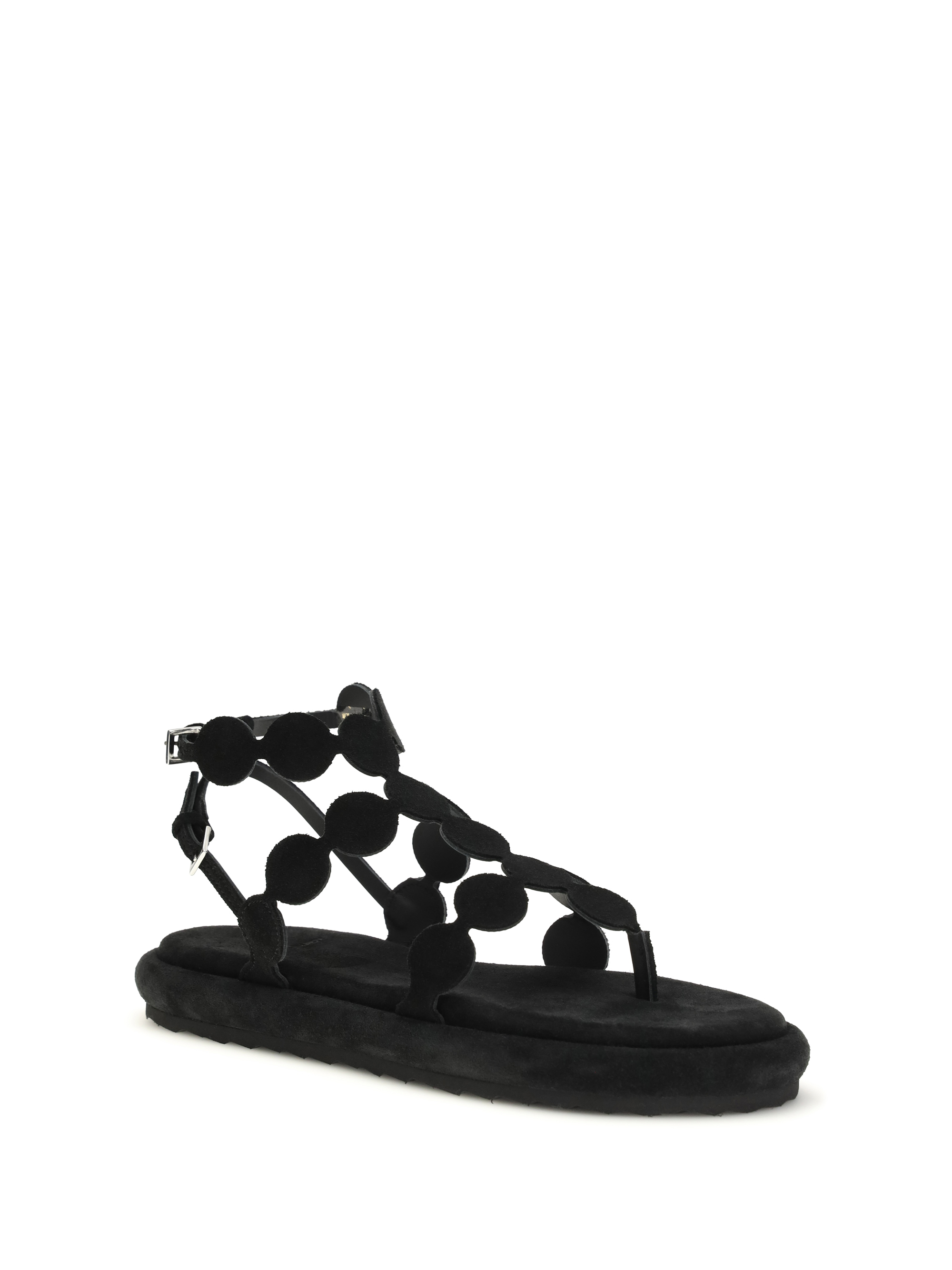 Suede Sandals
