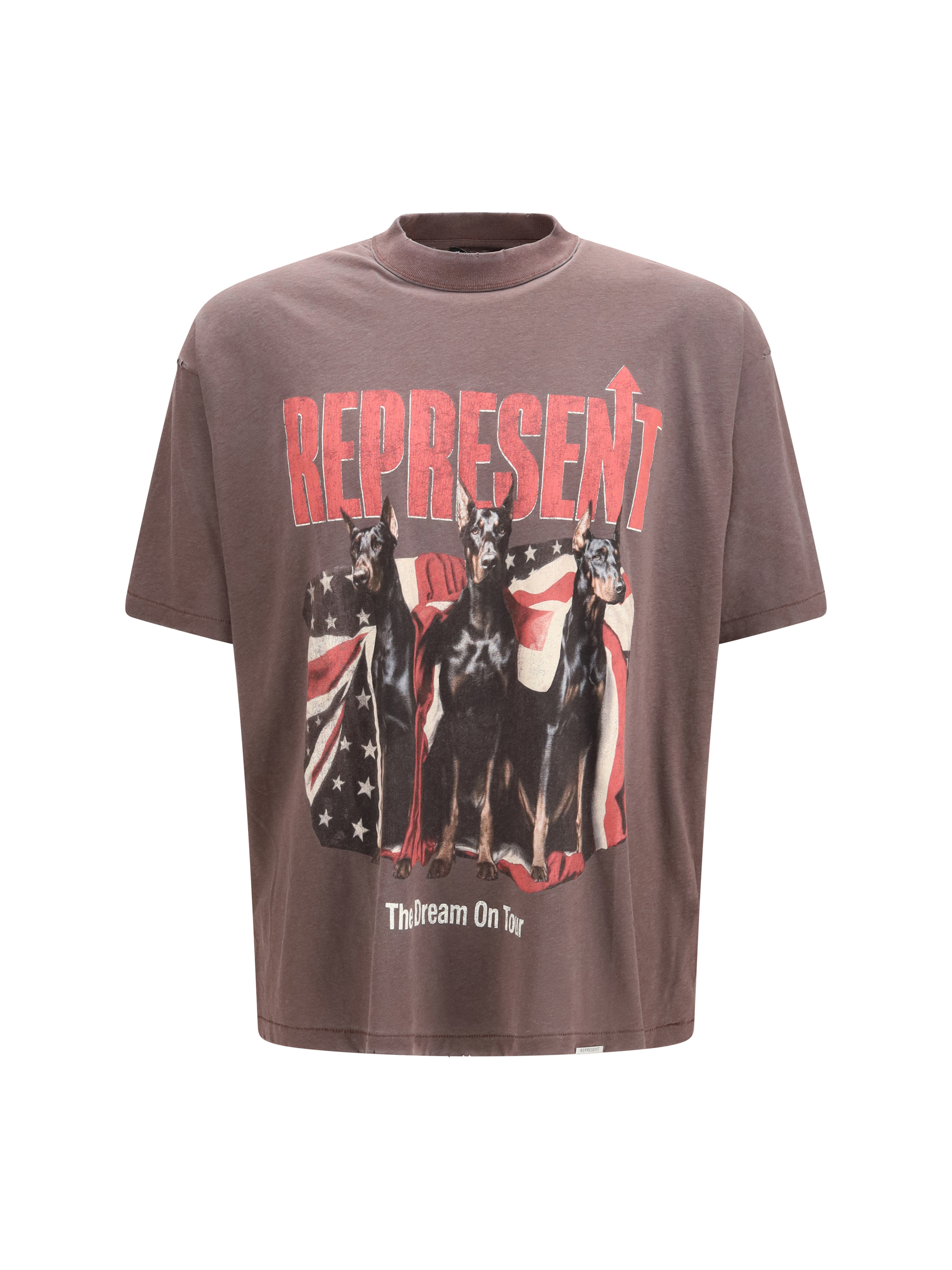 Printed cotton T-shirt