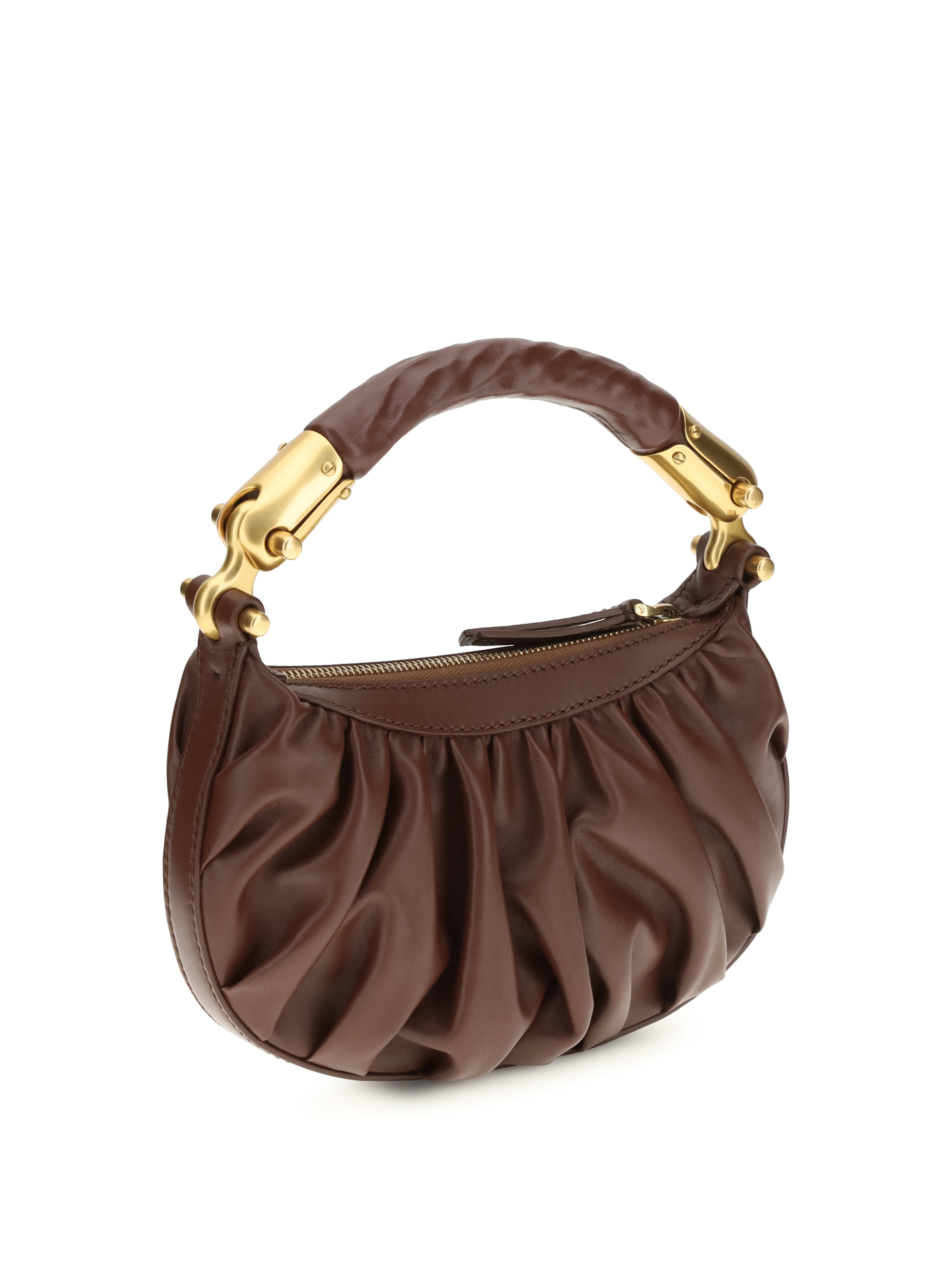 Ébène mini Bag in calfskin leather