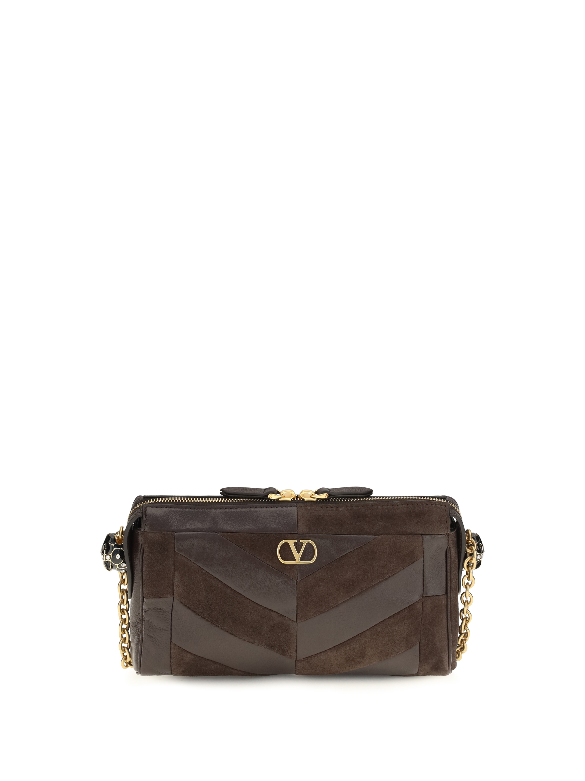 Panthea Shoulder Bag chevron pattern
