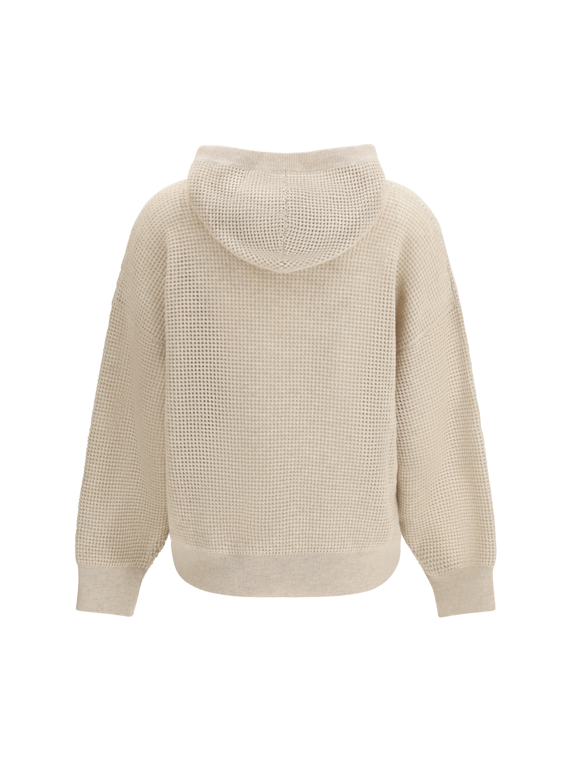 Sparkling Net cotton hooded Sweatshirt