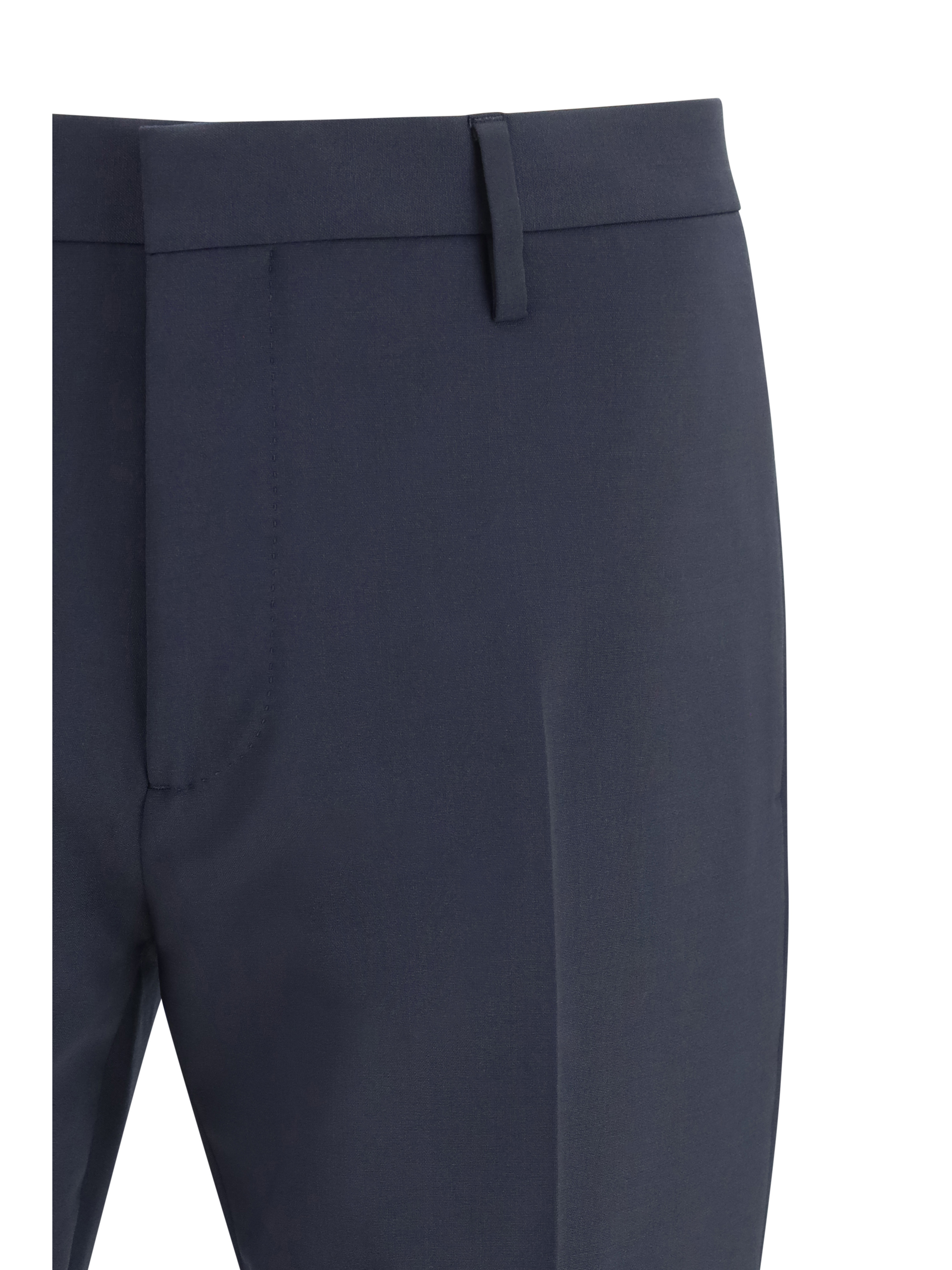 Single-breasted wool-blend Suit