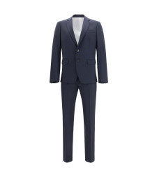 Single-breasted wool-blend Suit