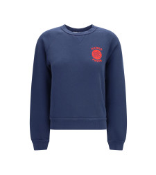 Kenzo Paris Emblem embroidered cotton Sweatshirt