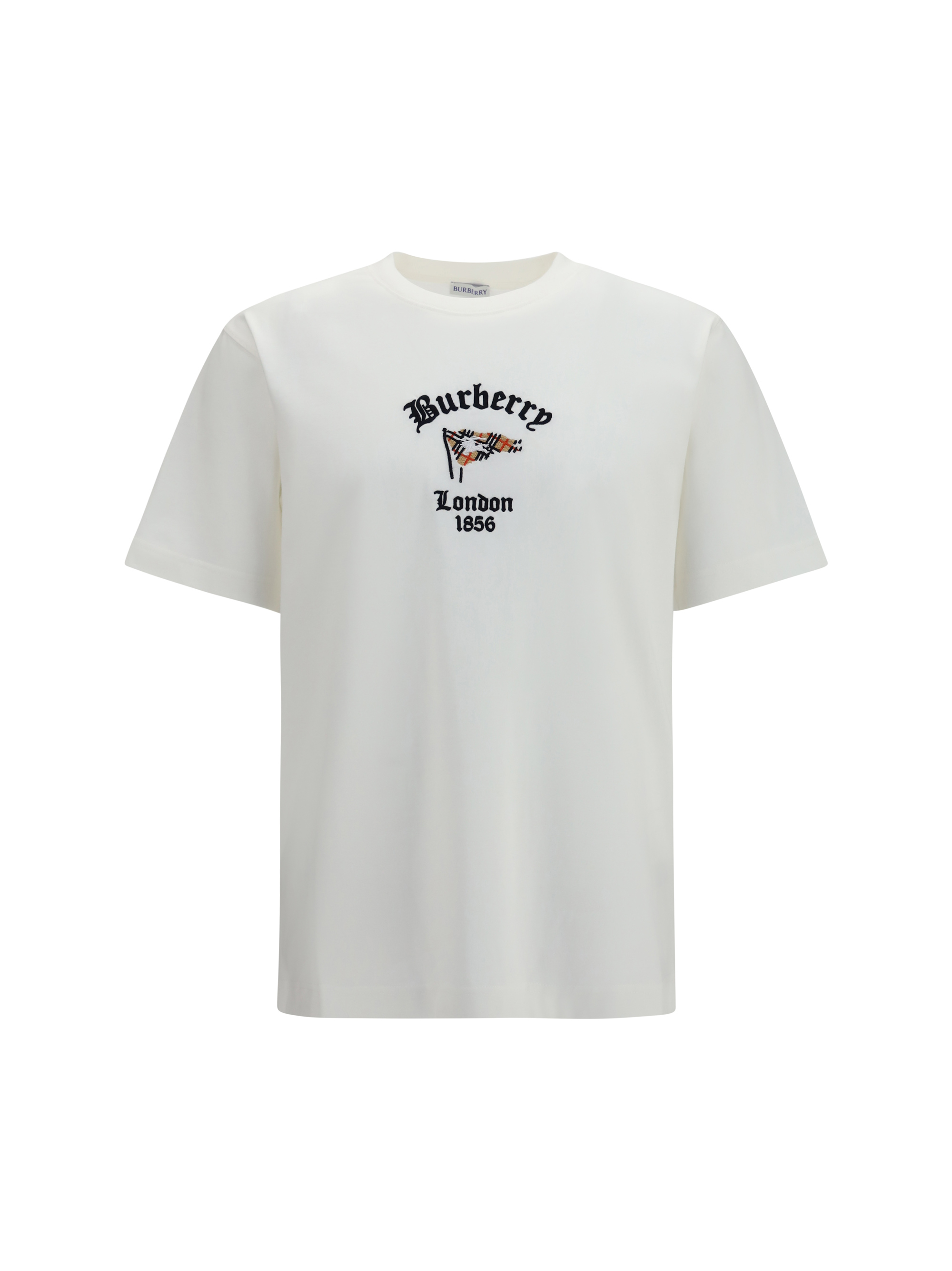 Check cotton T-shirt