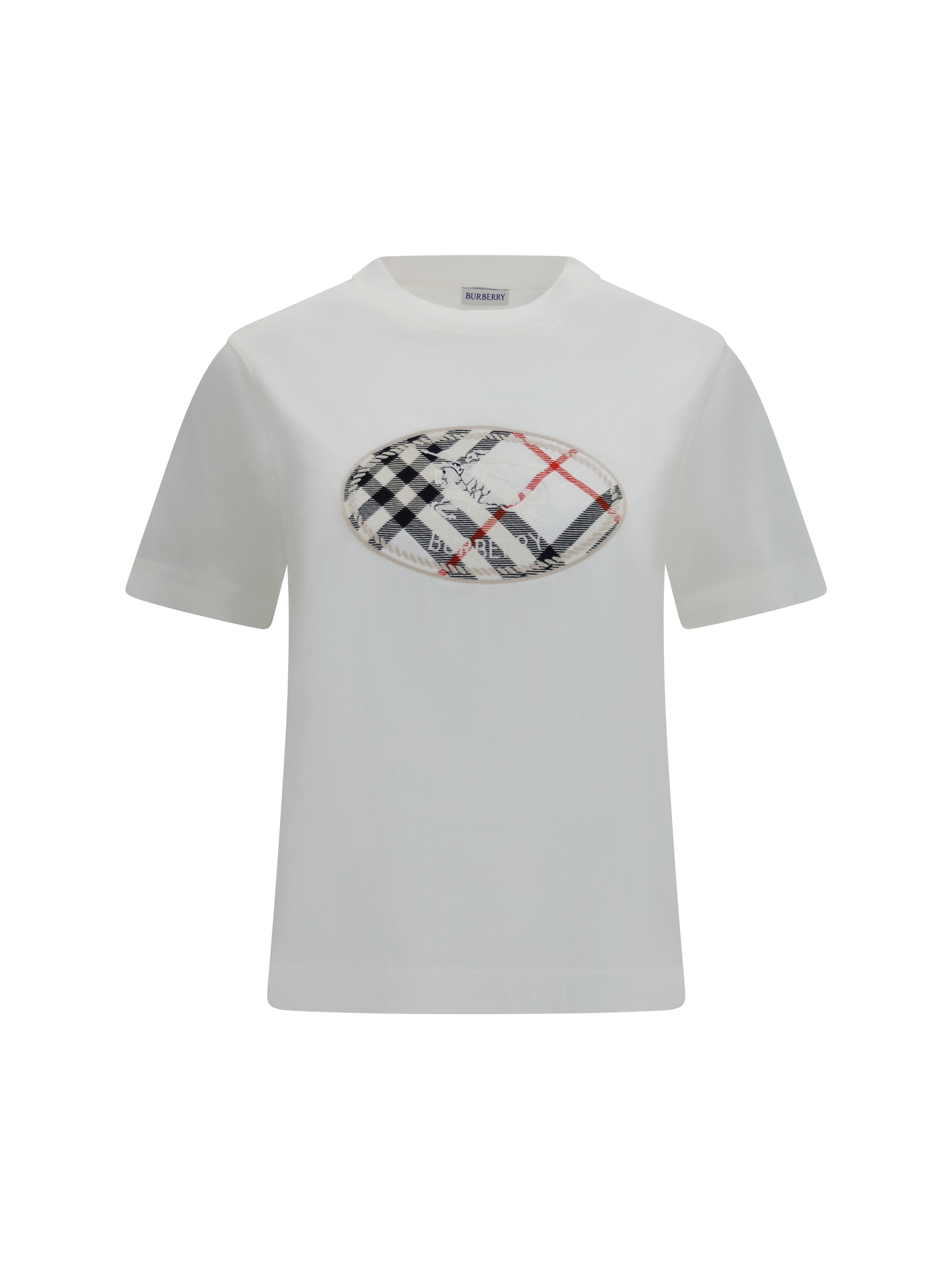 Knight Stamp Check cotton T-shirt