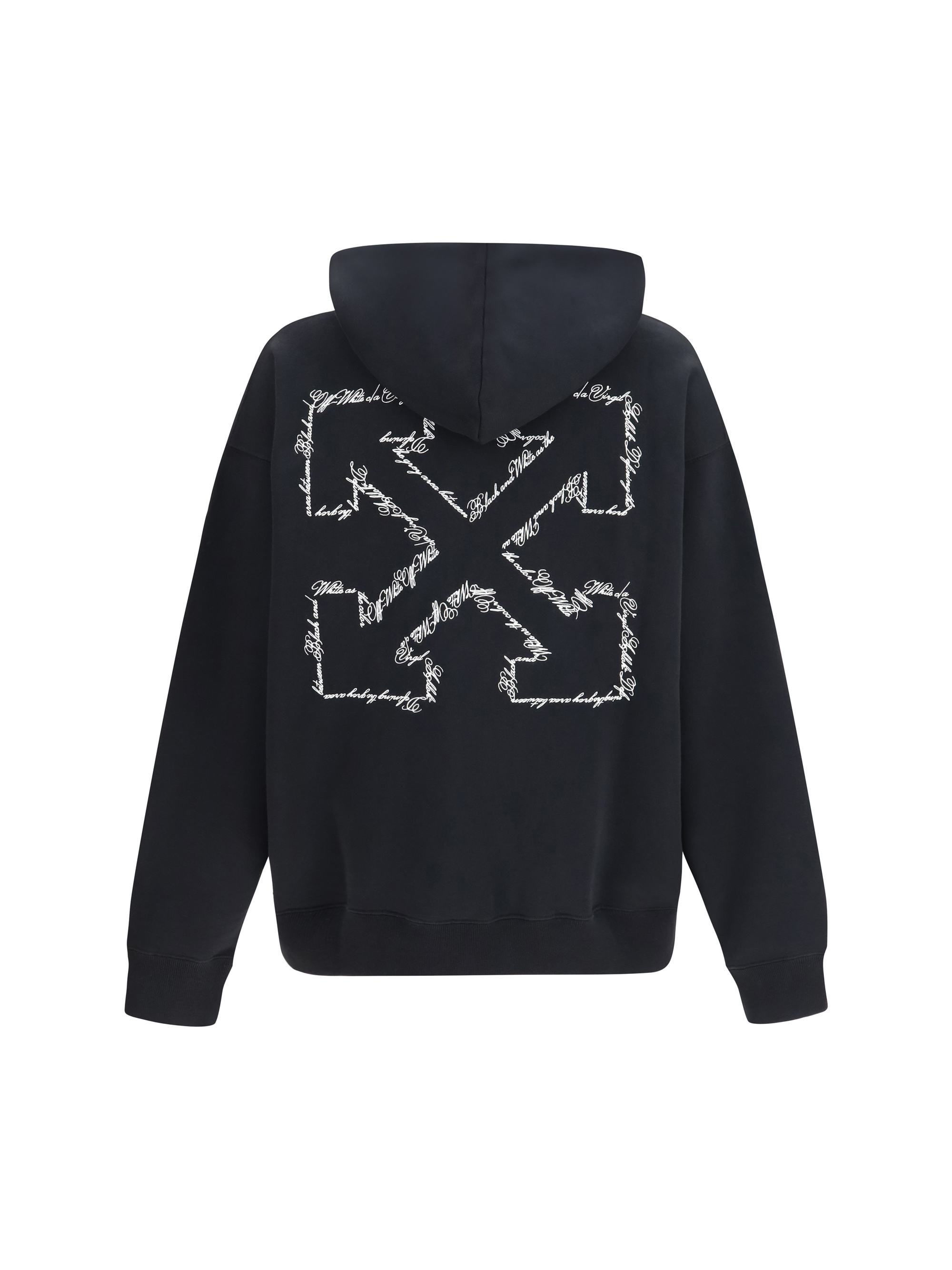 Script Arrow Diagonal Skate Hoodie