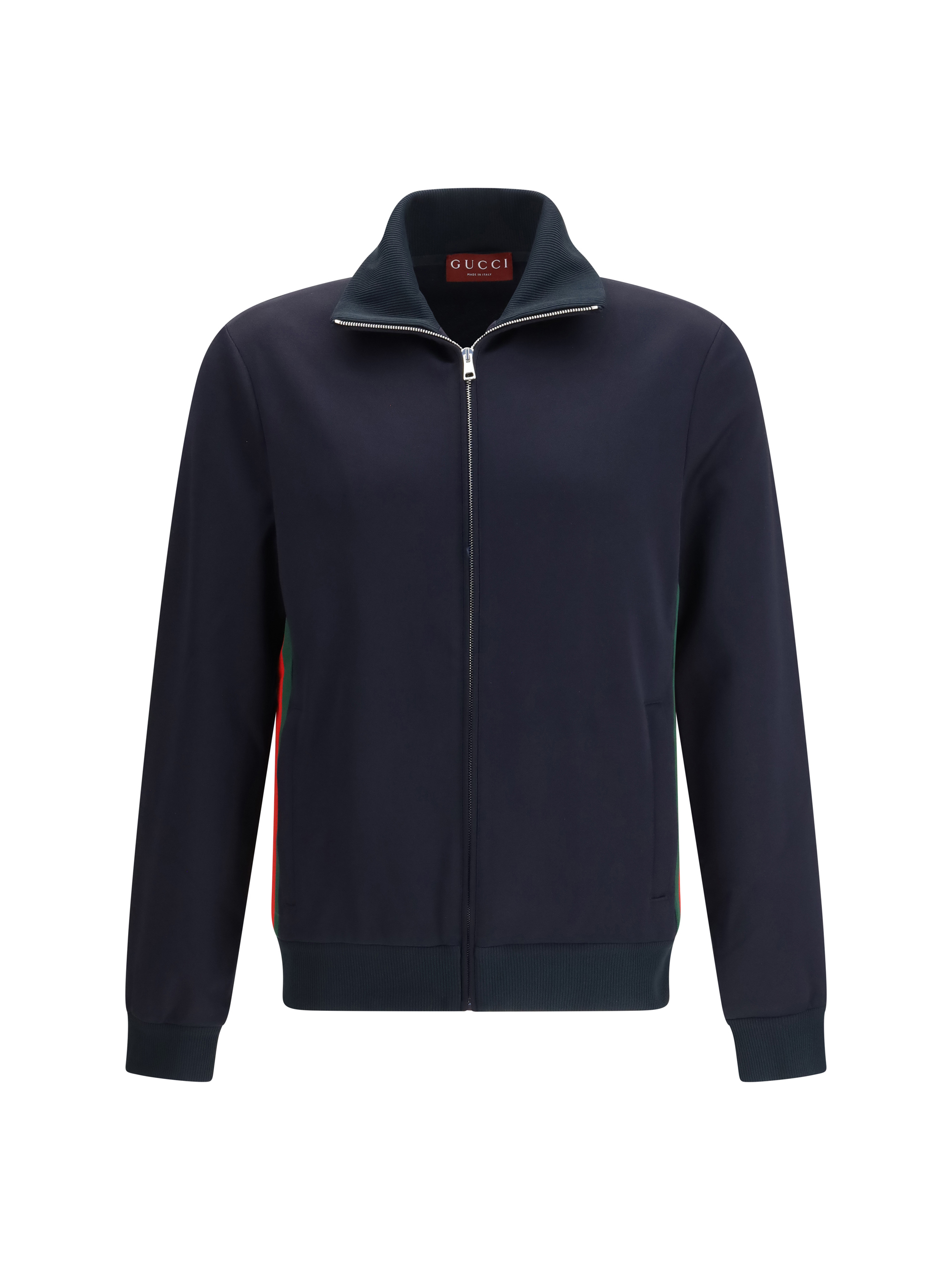 Technical jersey zip-up Jacket