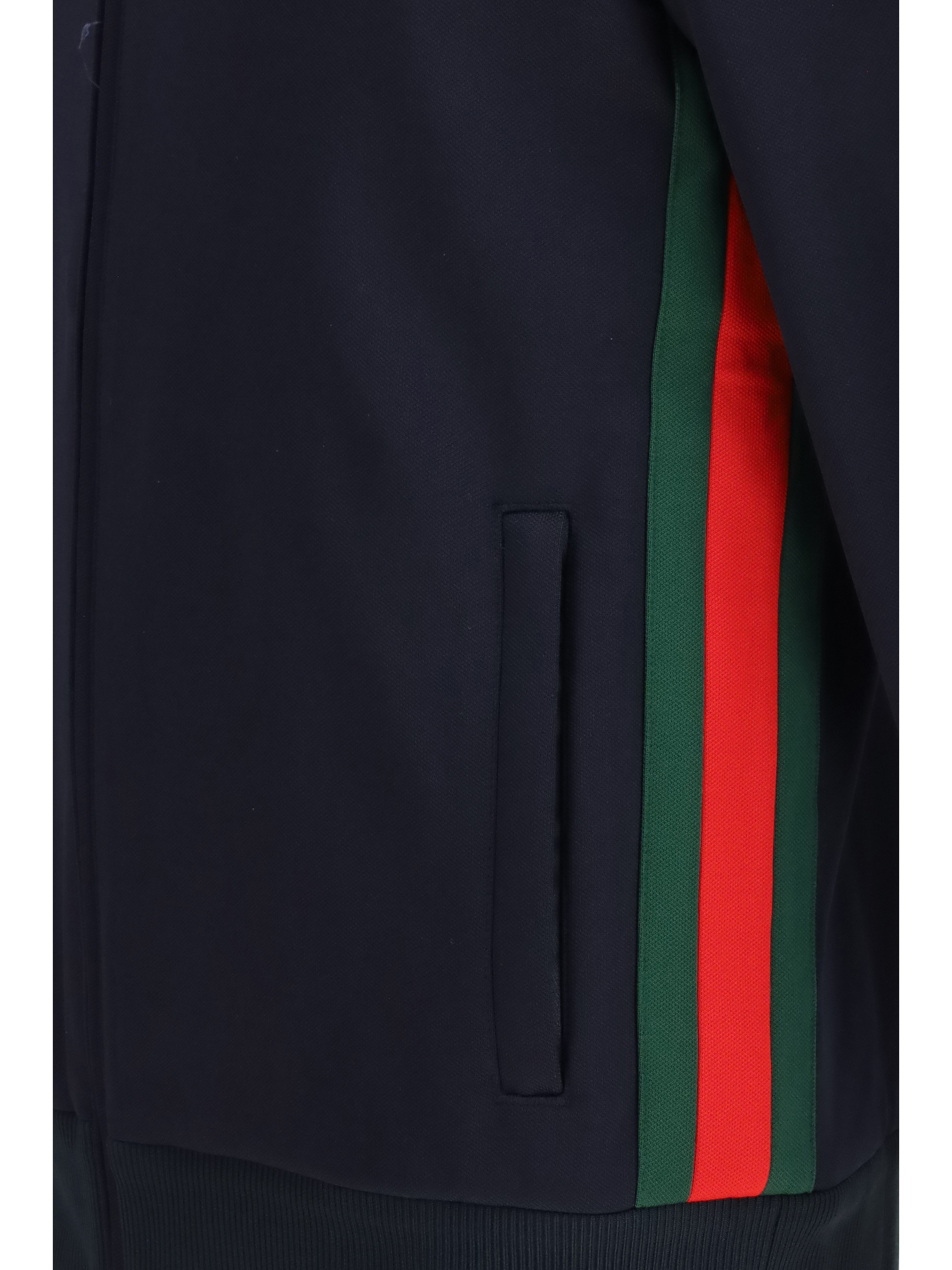 Technical jersey zip-up Jacket