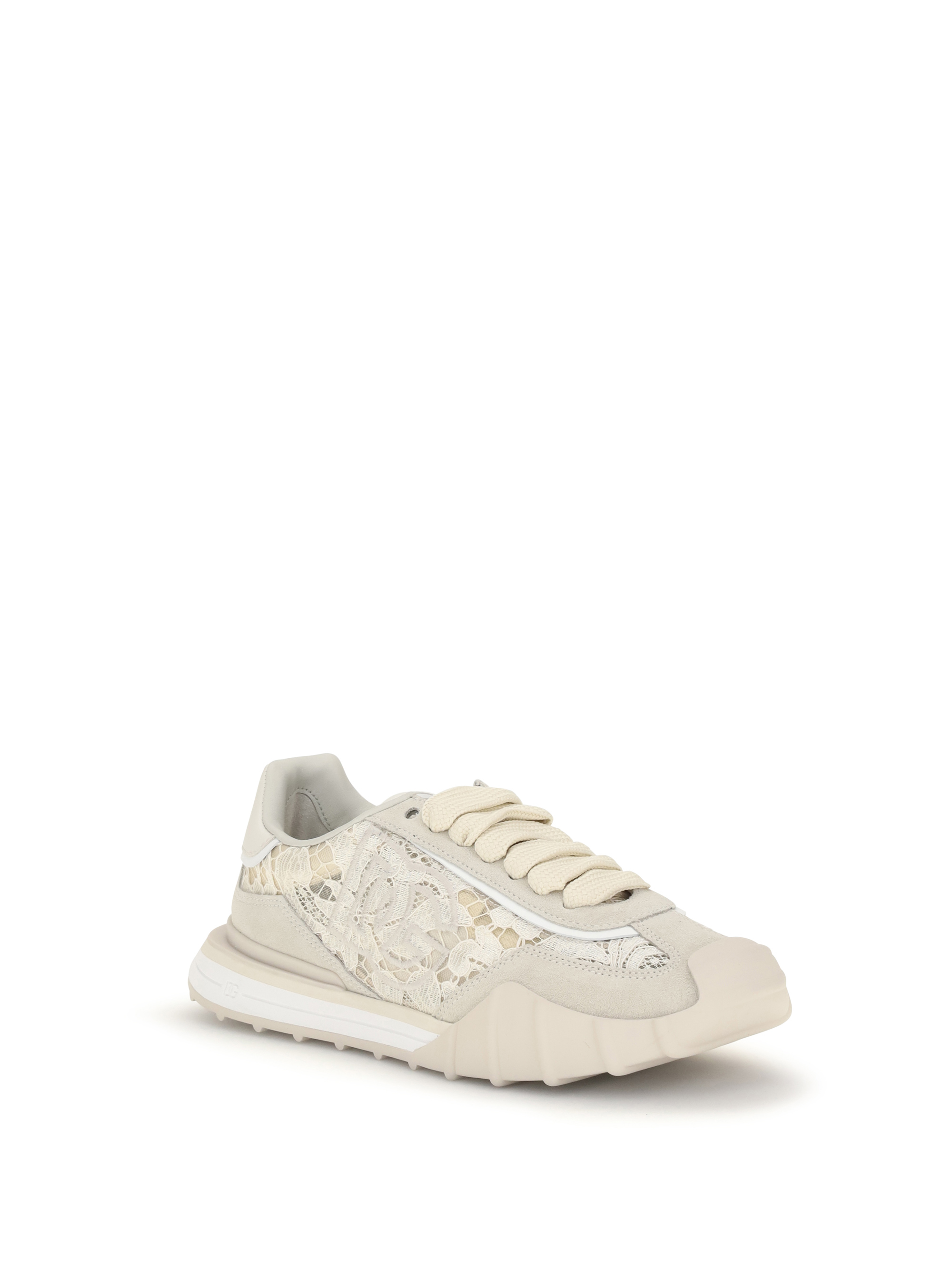 Leather and lace Sneakers