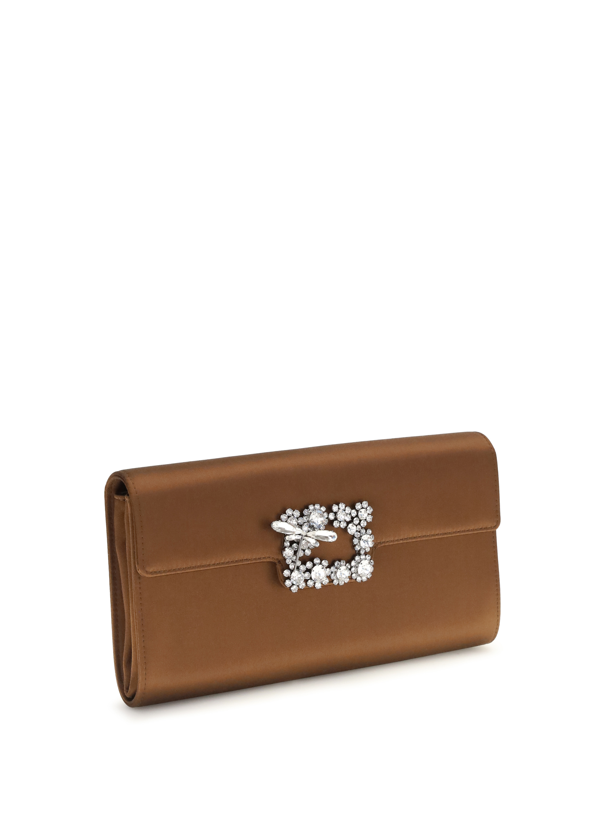 Efflorescence satin Clutch