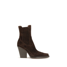 Dallas embroidered Ankle Boots