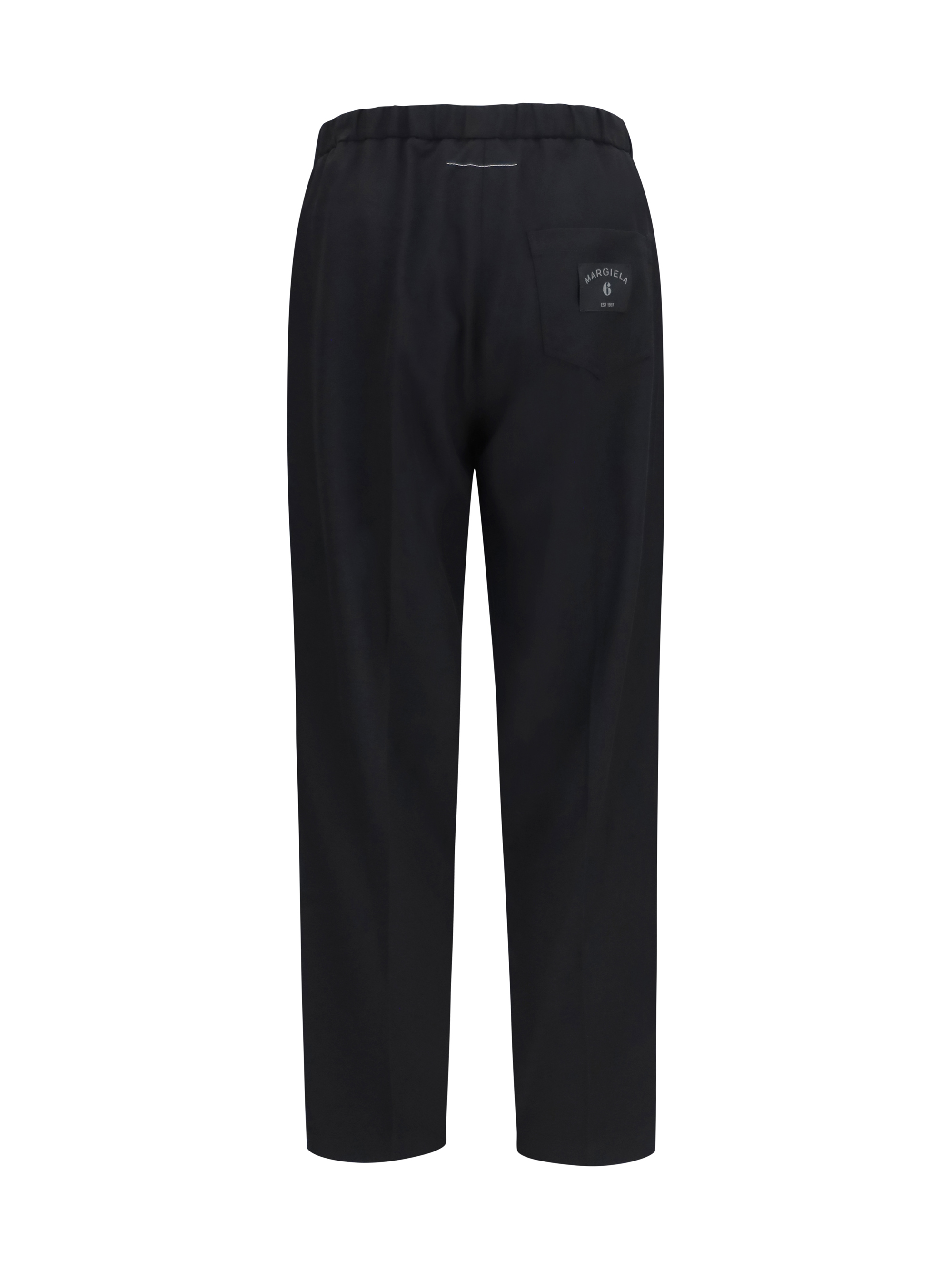 Drawstring straight-leg Pants