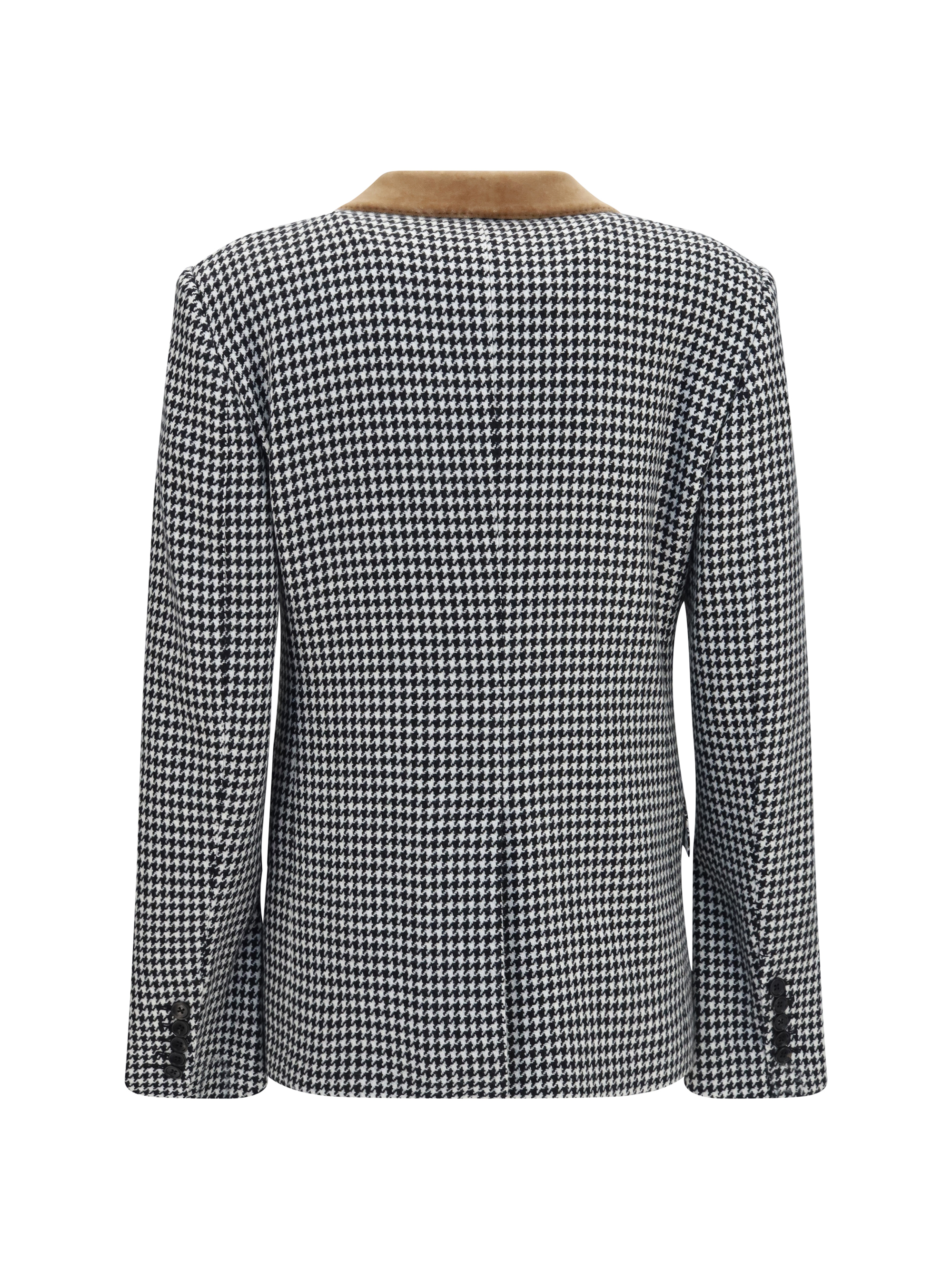 Houndstooth cashmere Jacket