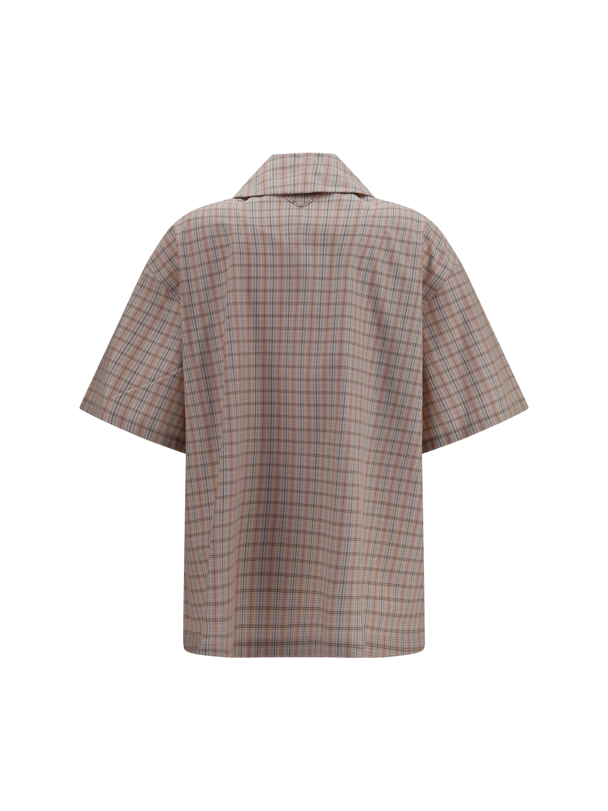 Short-sleeved Check Shirt