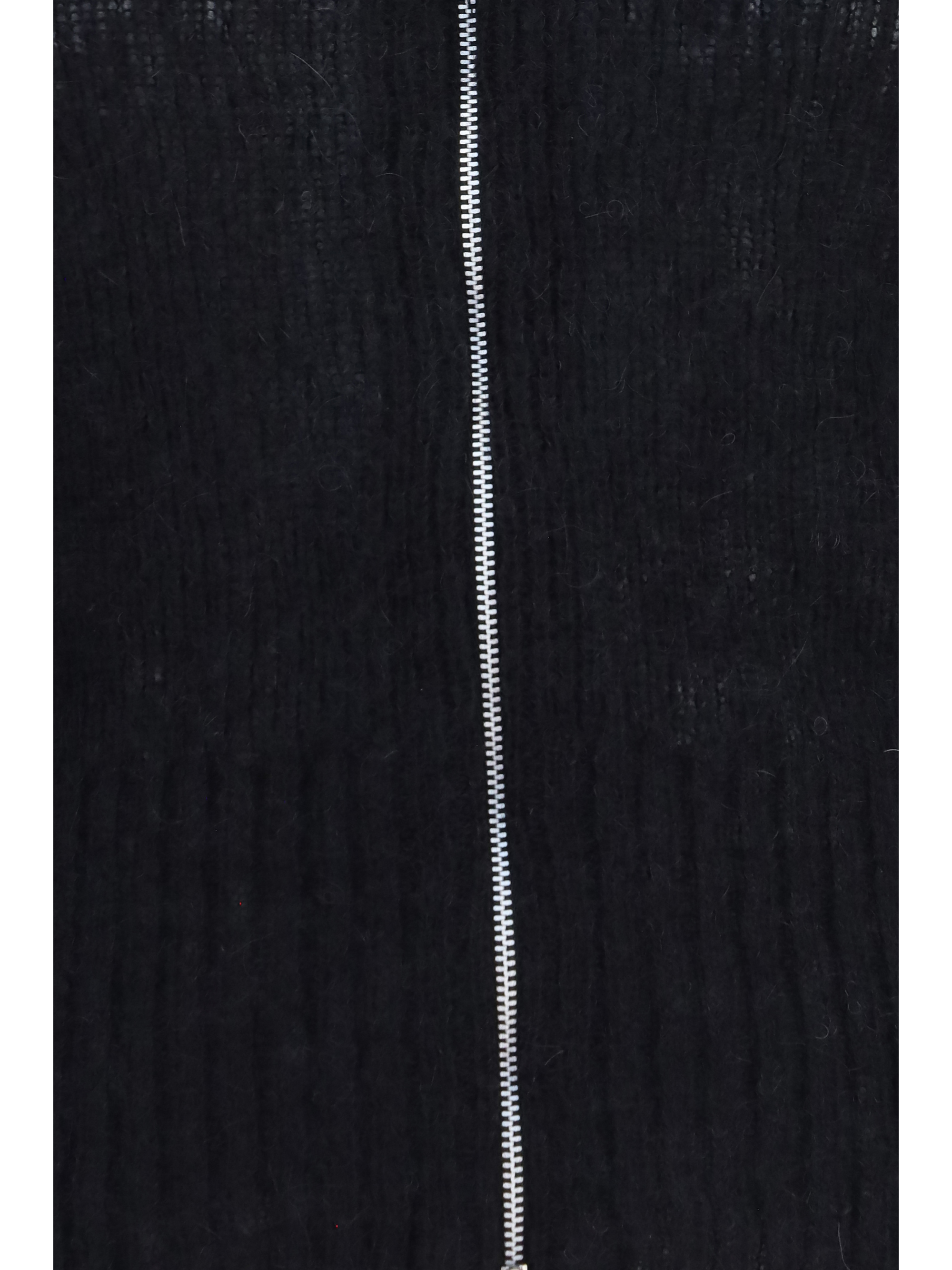 Alpaca-blend Zip-Up Hoodie