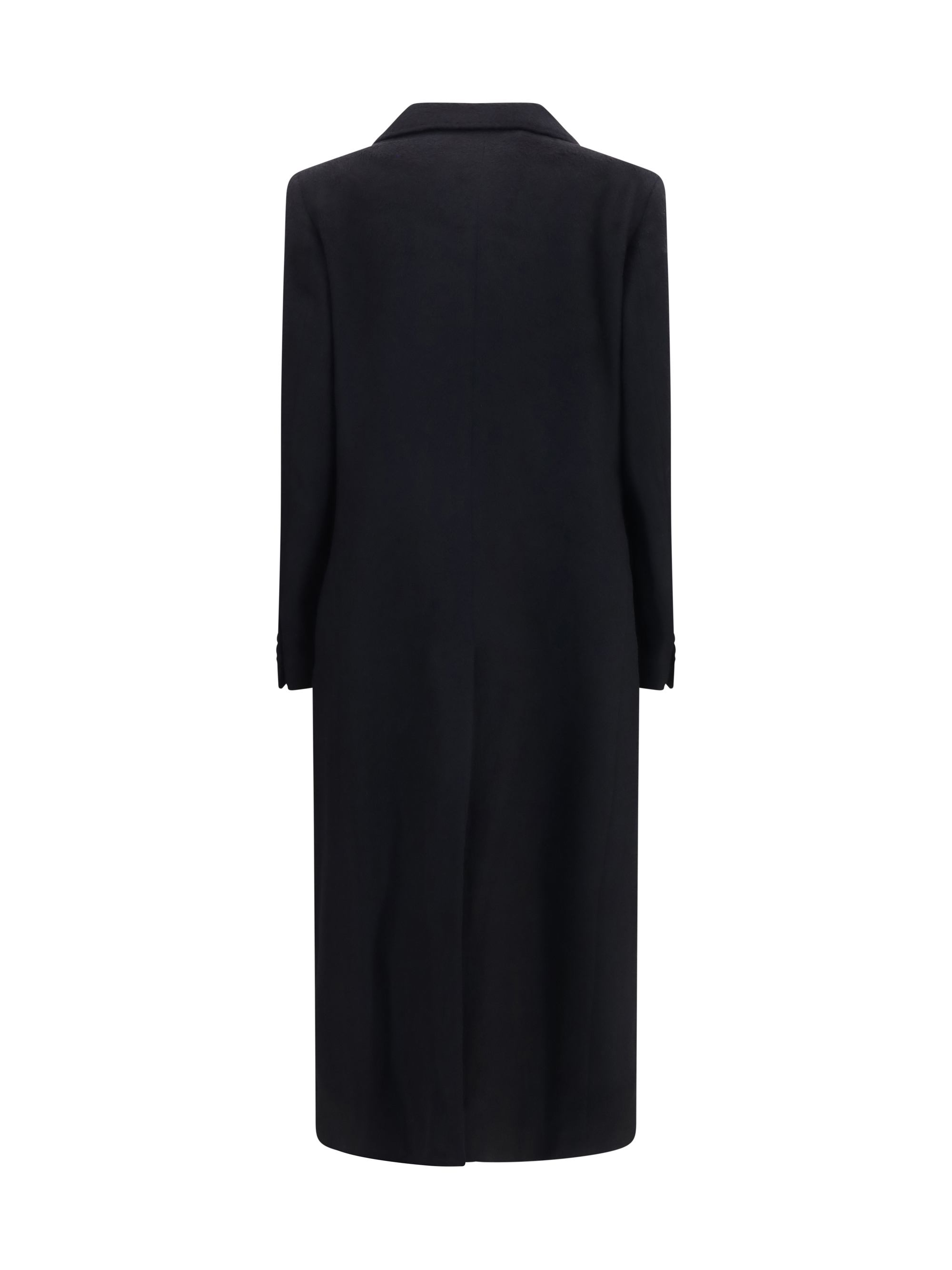 Manta coat in mohair and wool blend