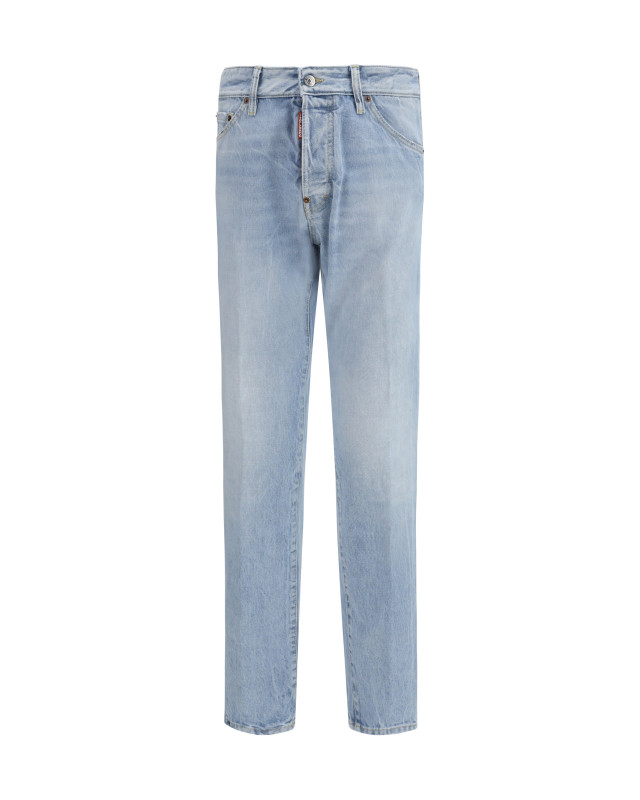 Belt-loop ripped Jeans