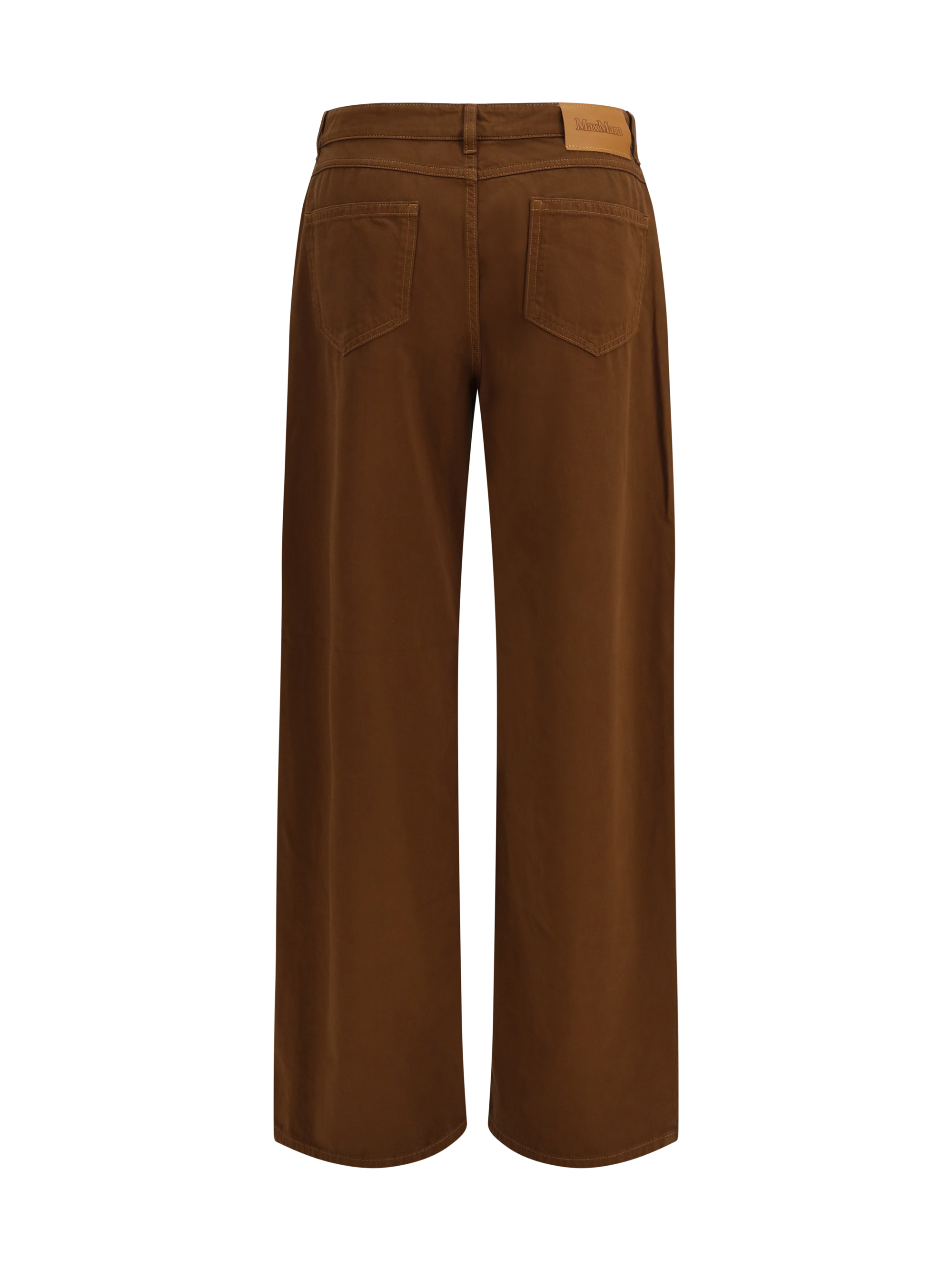 Baggy Pants in pure cotton satin