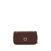 Love Birds Click Soft Horizontal leather Shoulder Bag