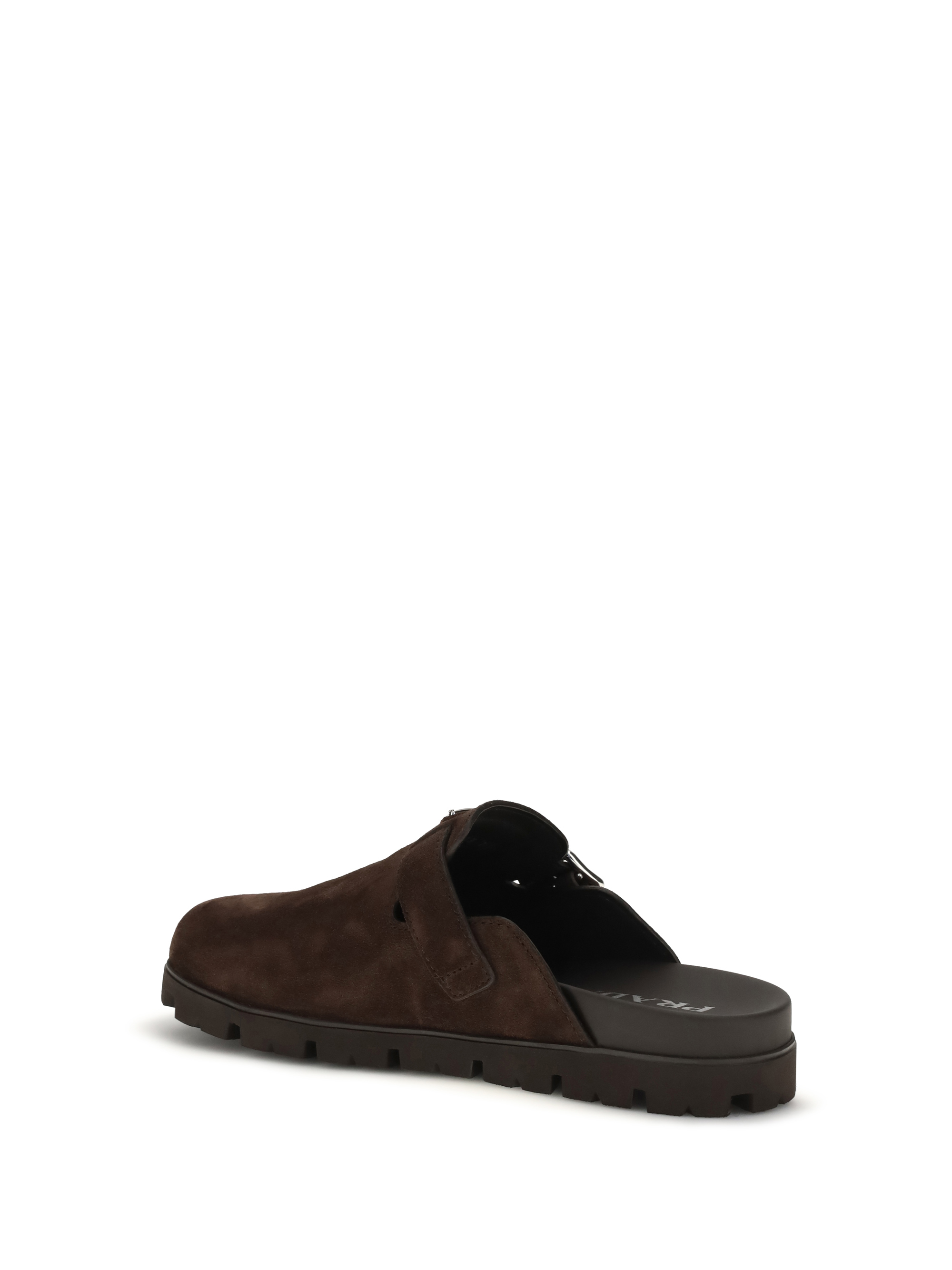 Suede Mules