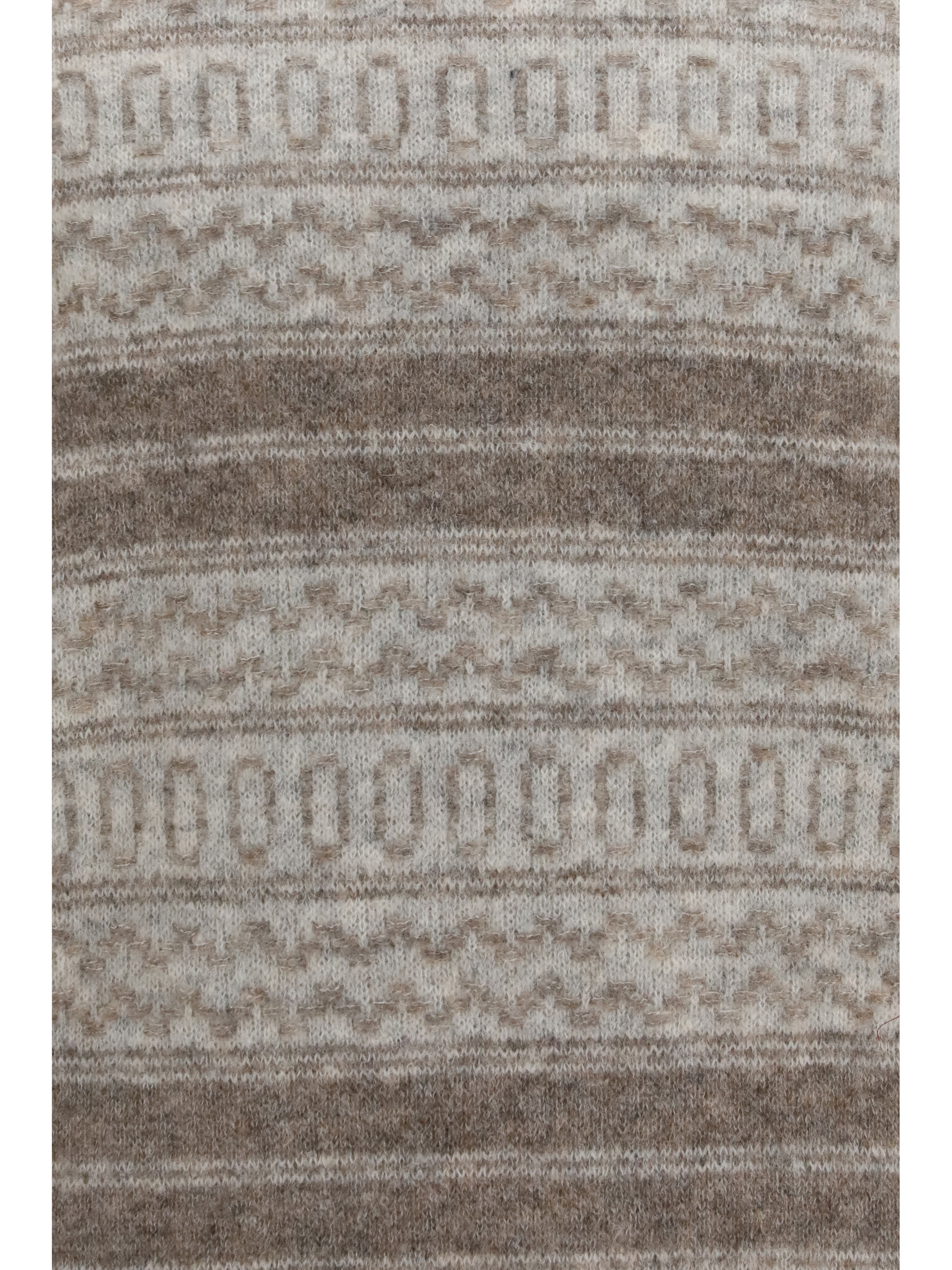 Fair Isle knit turtleneck Sweater