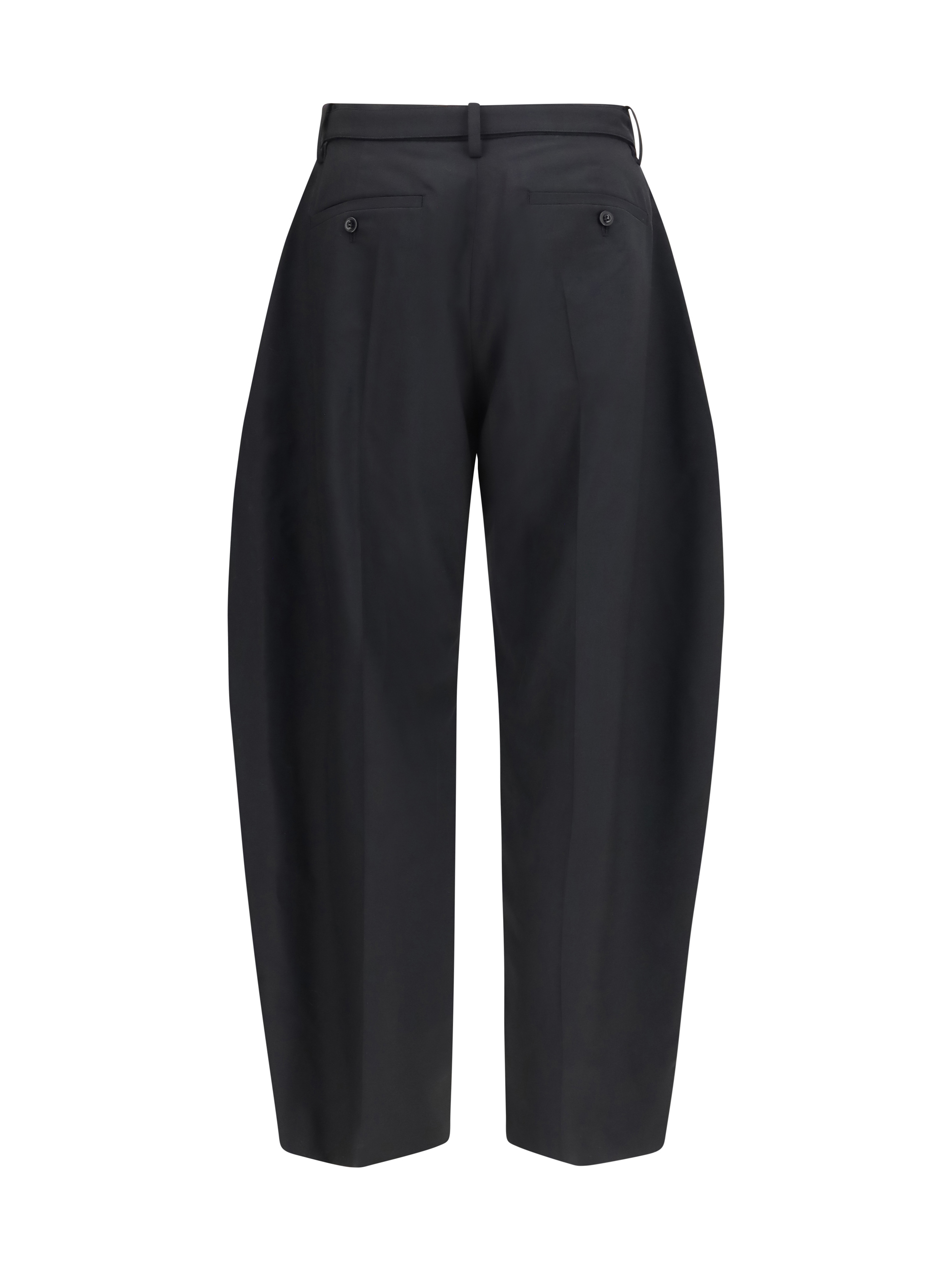 Wool tailored Pants with belt
