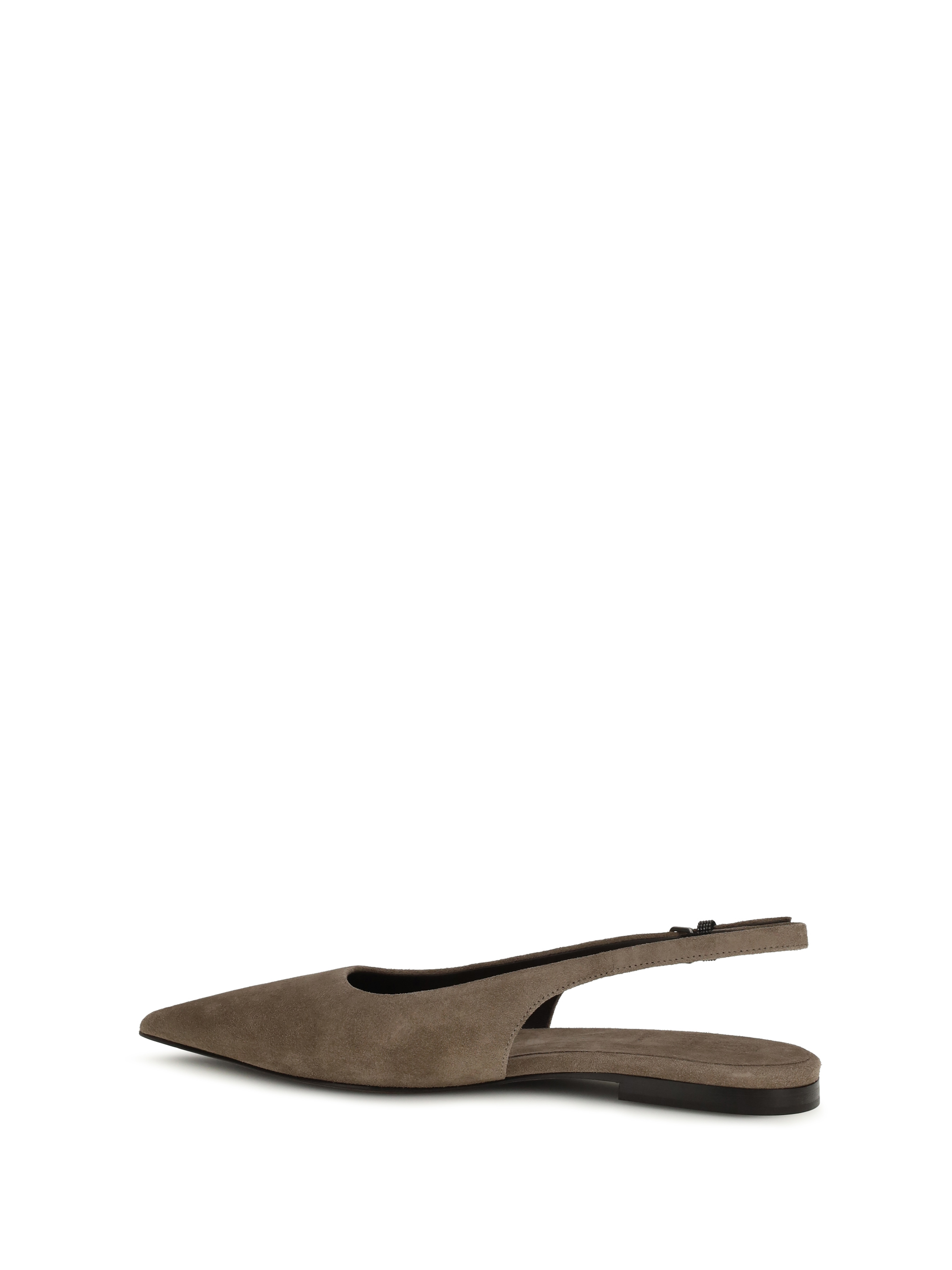 Suede Ballerinas