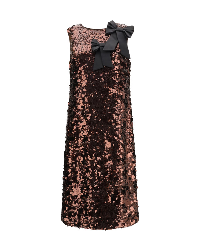 Midi Dress with sequins